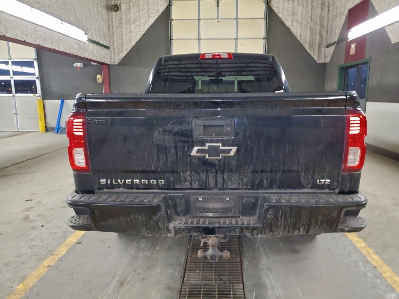 2017 Chevrolet Silverado K1500 Ltz Black vin: 3GCUKSEC5HG469392