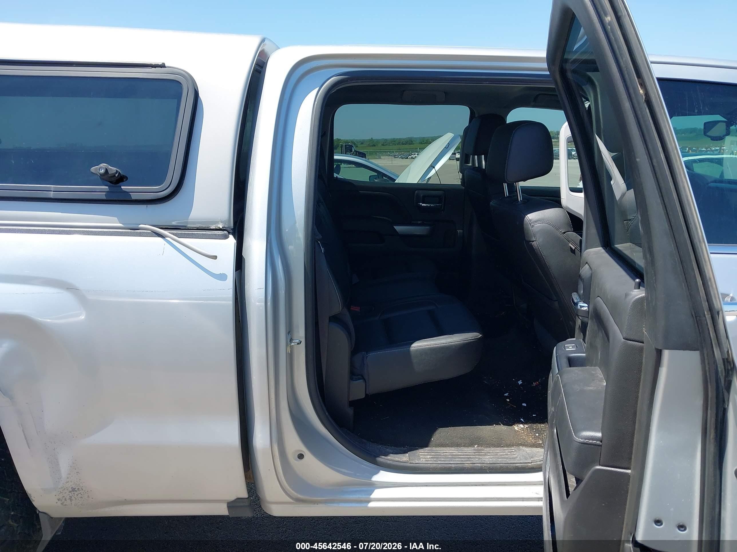 2018 Chevrolet Silverado 1500 2lz Серебряный vin: 3GCUKSEC5JG335410