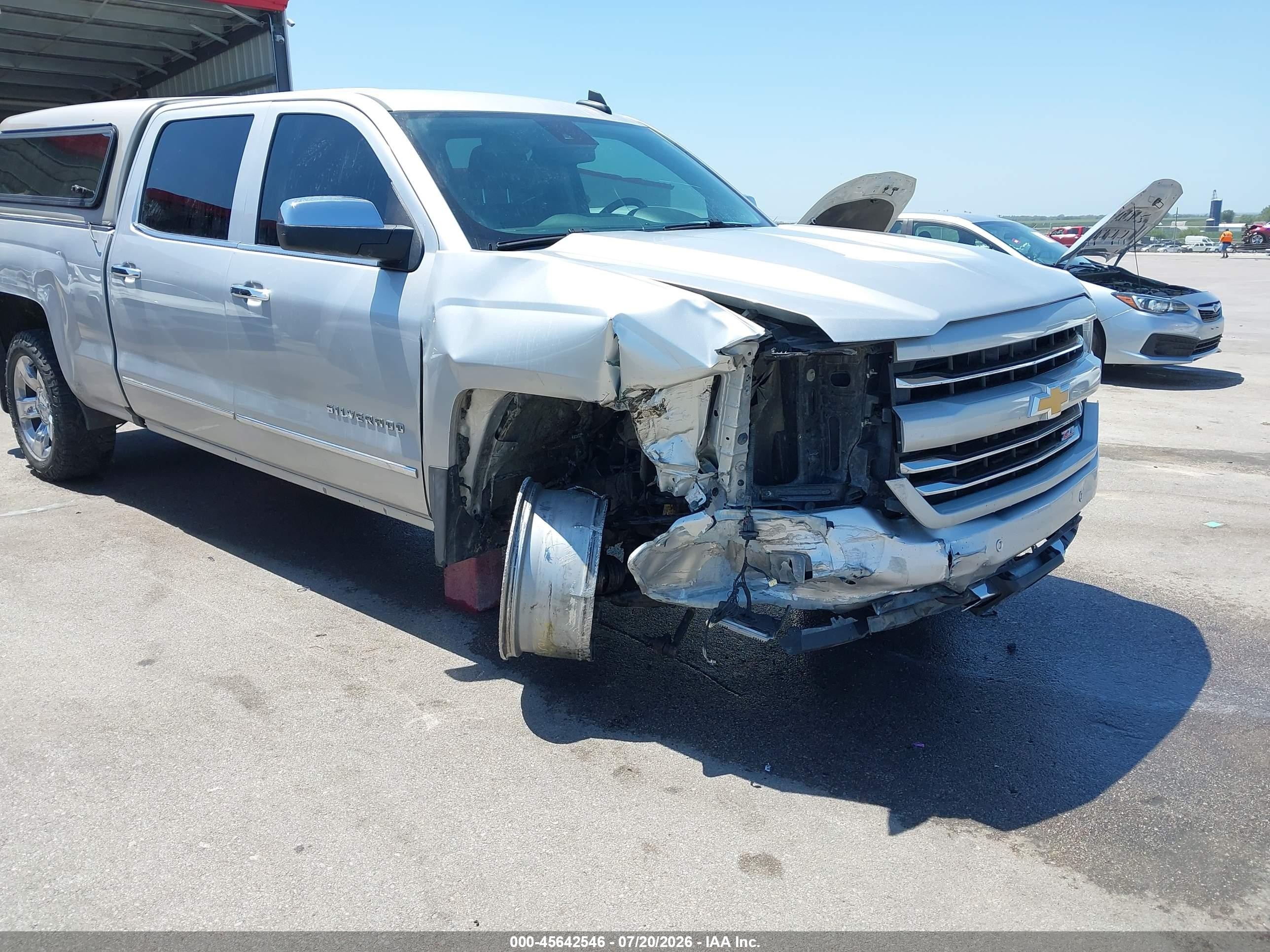 2018 Chevrolet Silverado 1500 2lz Серебряный vin: 3GCUKSEC5JG335410