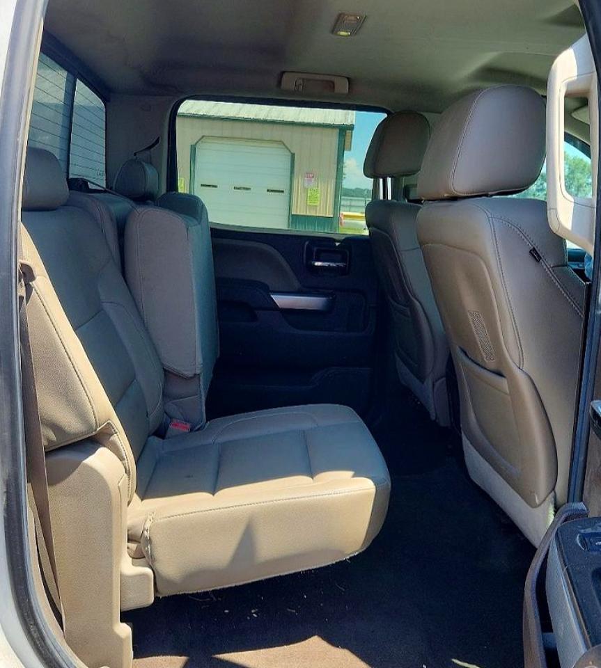 2014 Chevrolet Silverado K1500 Ltz White vin: 3GCUKSEC6EG176306