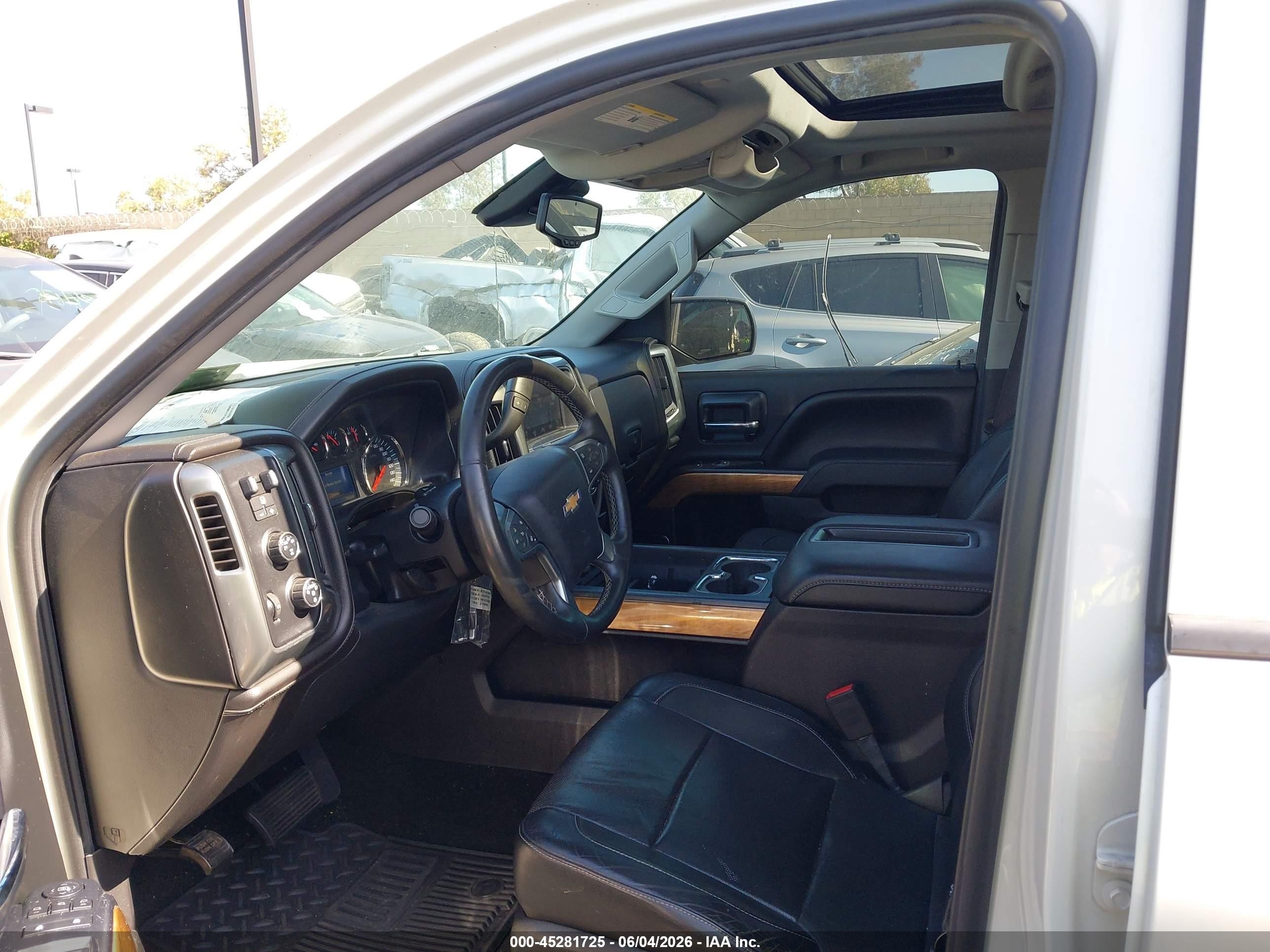 2014 Chevrolet Silverado 1500 1lz White vin: 3GCUKSEC6EG219980
