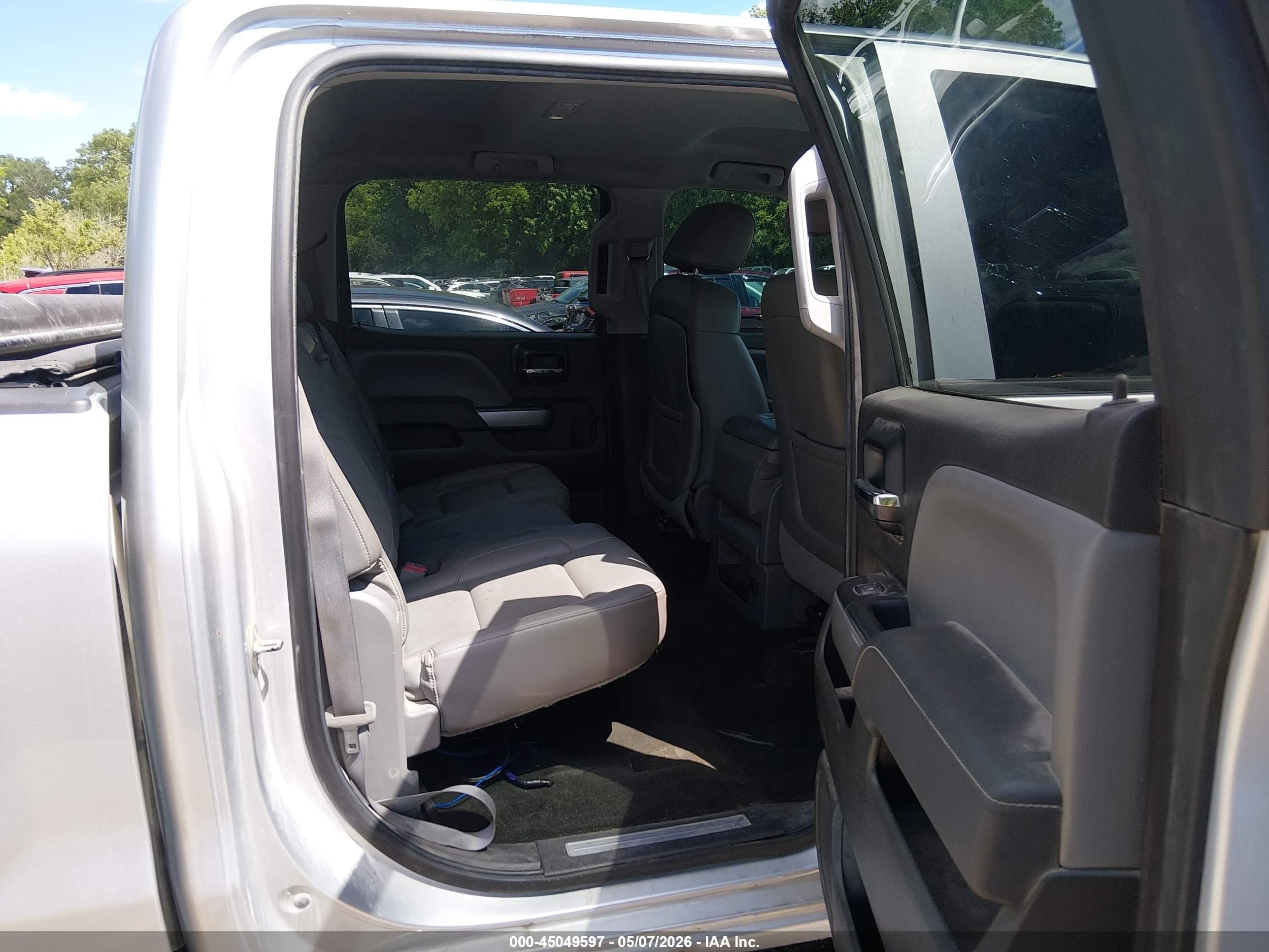 2014 Chevrolet Silverado 1500 2lz Серебряный vin: 3GCUKSEC6EG232695