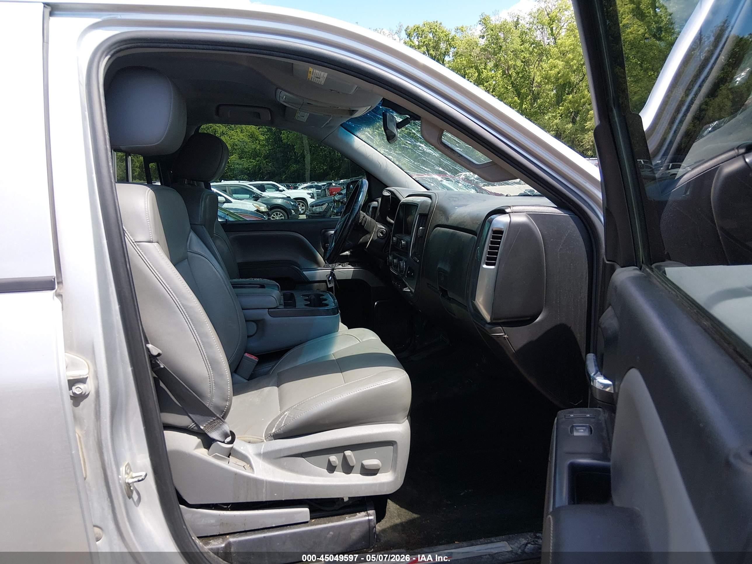 2014 Chevrolet Silverado 1500 2lz Серебряный vin: 3GCUKSEC6EG232695