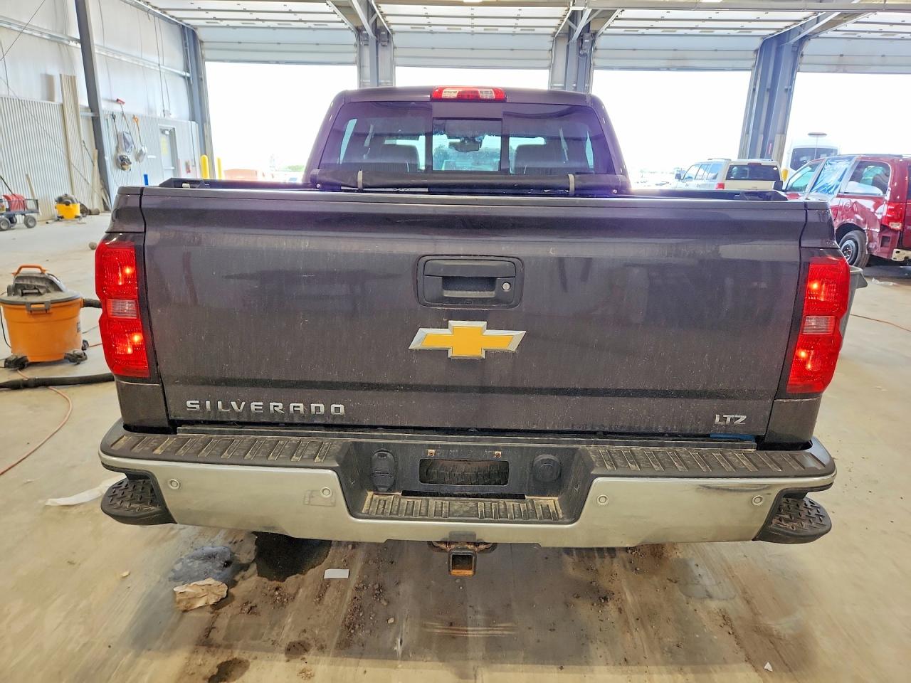 2014 Chevrolet Silverado K1500 Ltz Gray vin: 3GCUKSEC6EG232955