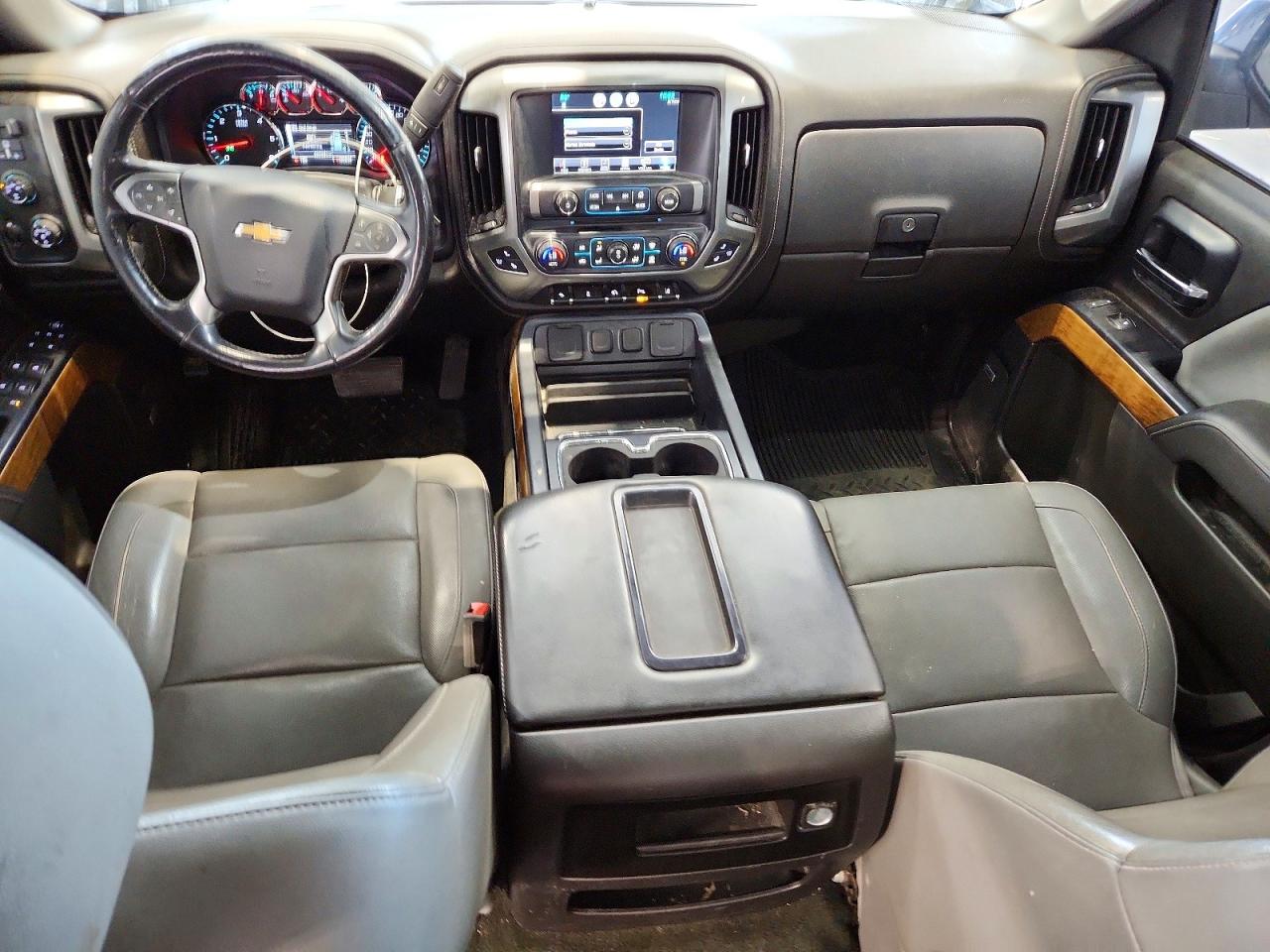 2014 Chevrolet Silverado K1500 Ltz Gray vin: 3GCUKSEC6EG232955