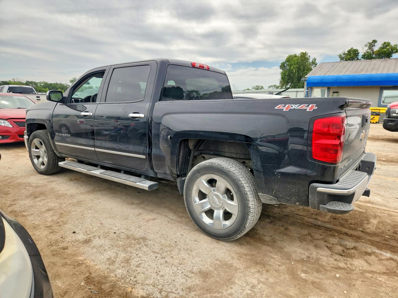 2014 Chevrolet Silverado K1500 Ltz Черный vin: 3GCUKSEC6EG299474