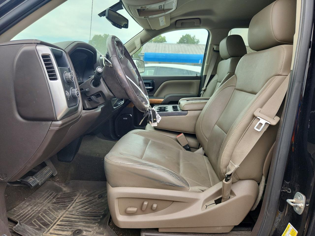 2014 Chevrolet Silverado K1500 Ltz Черный vin: 3GCUKSEC6EG299474