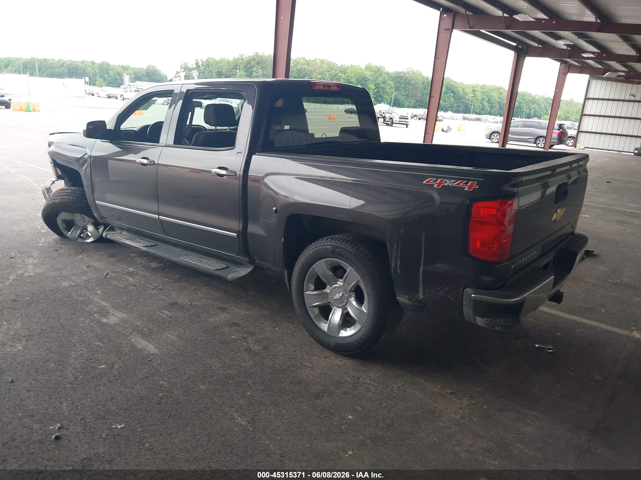 2014 Chevrolet Silverado 1500 1lz Gray vin: 3GCUKSEC6EG343165