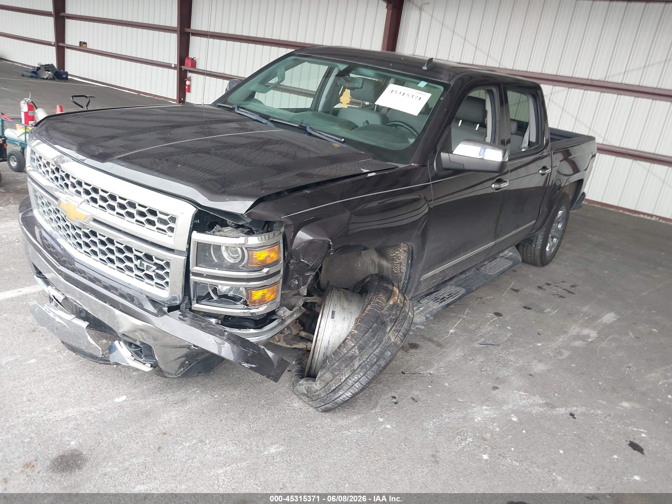 2014 Chevrolet Silverado 1500 1lz Gray vin: 3GCUKSEC6EG343165