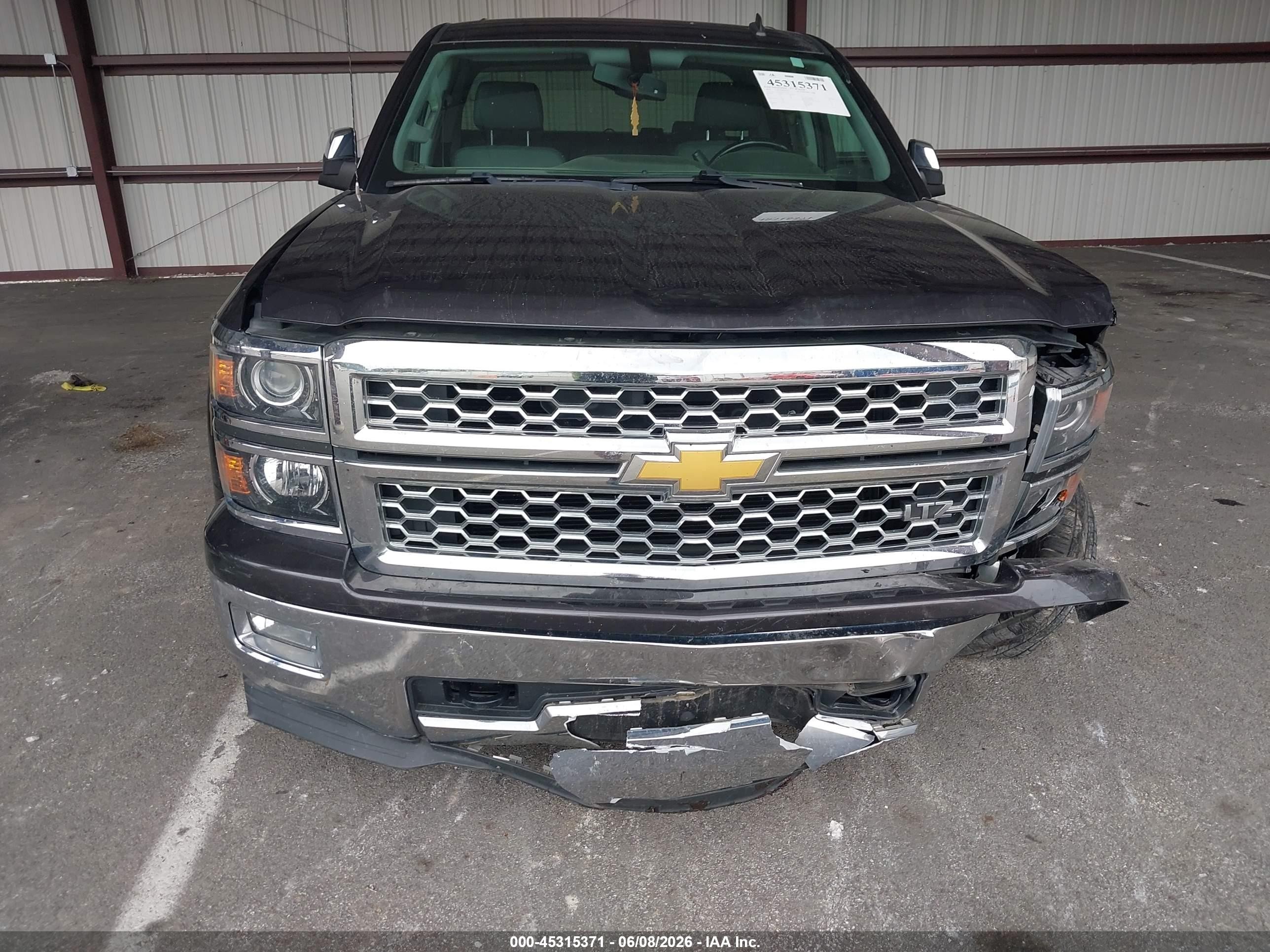 2014 Chevrolet Silverado 1500 1lz Gray vin: 3GCUKSEC6EG343165