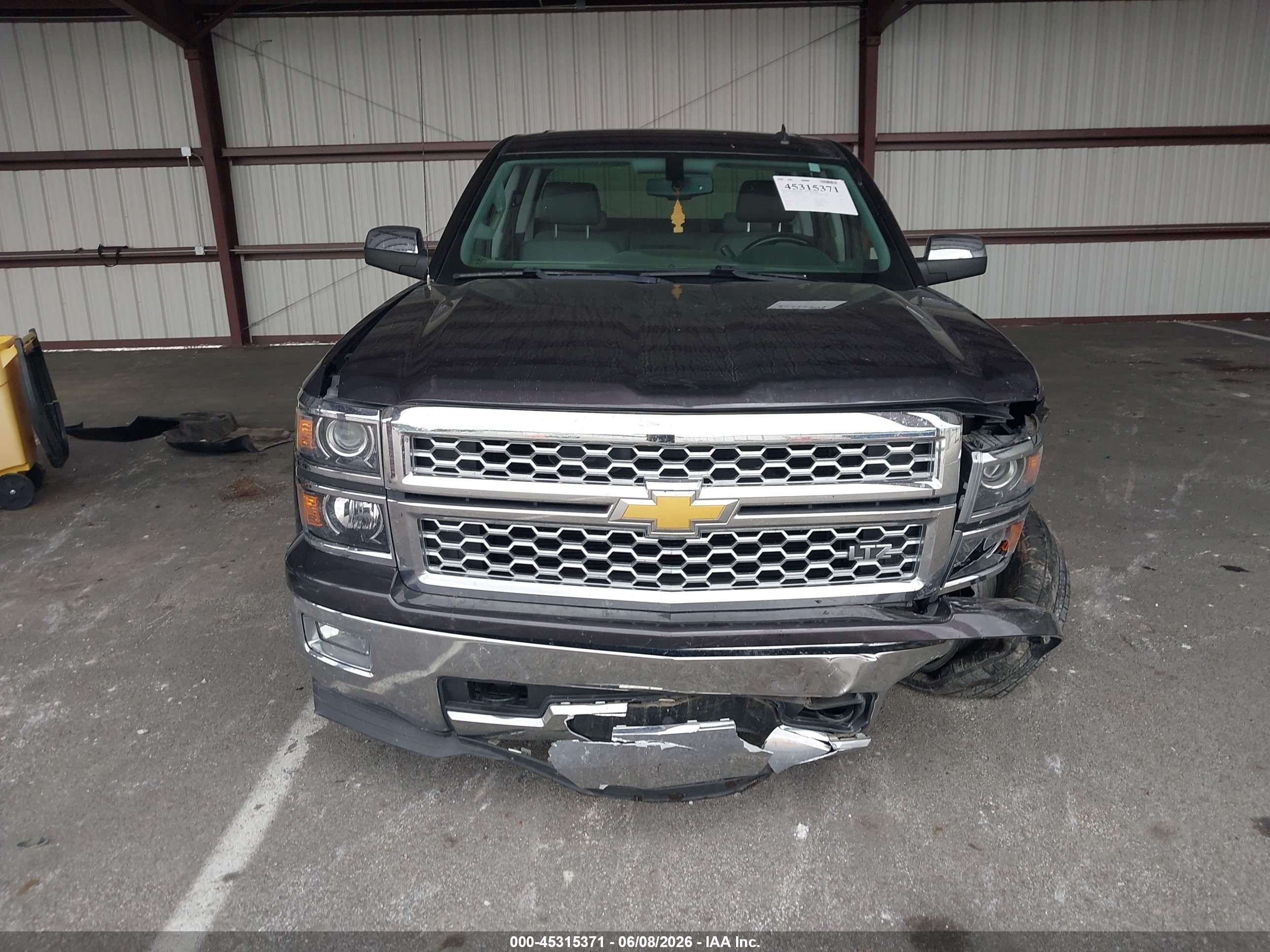 2014 Chevrolet Silverado 1500 1lz Gray vin: 3GCUKSEC6EG343165
