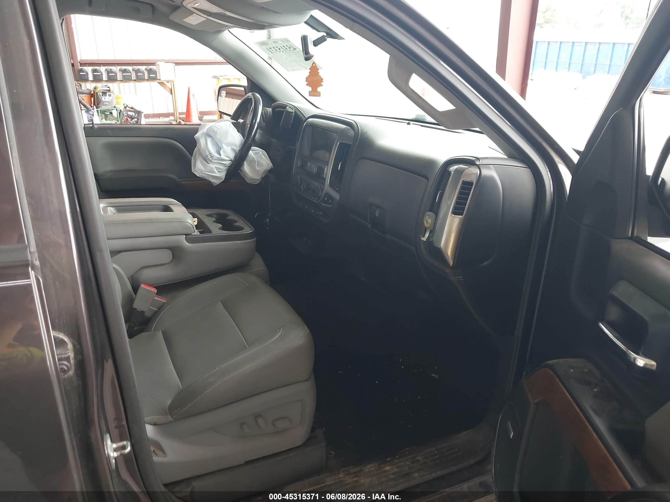 2014 Chevrolet Silverado 1500 1lz Gray vin: 3GCUKSEC6EG343165