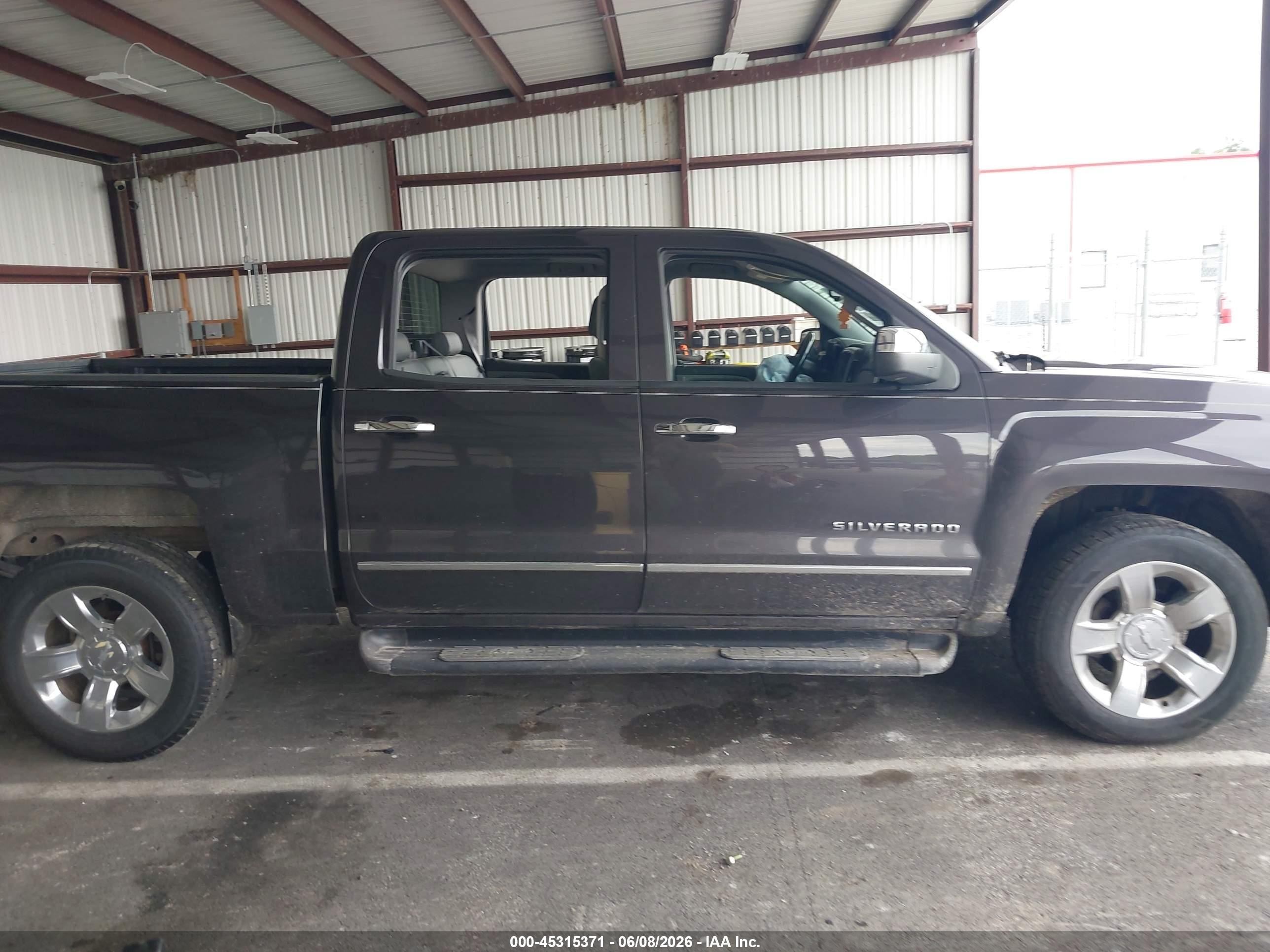 2014 Chevrolet Silverado 1500 1lz Gray vin: 3GCUKSEC6EG343165