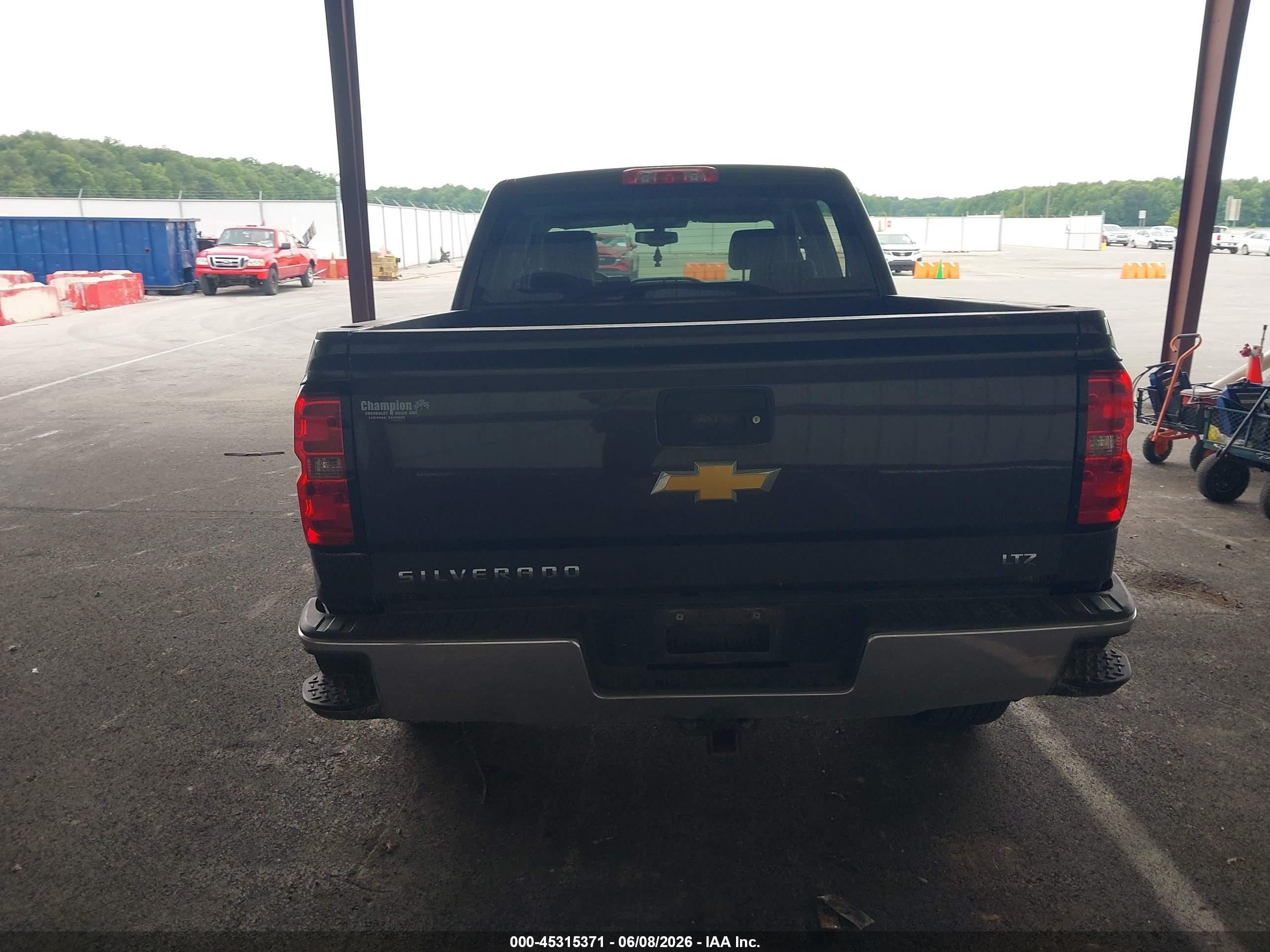 2014 Chevrolet Silverado 1500 1lz Gray vin: 3GCUKSEC6EG343165