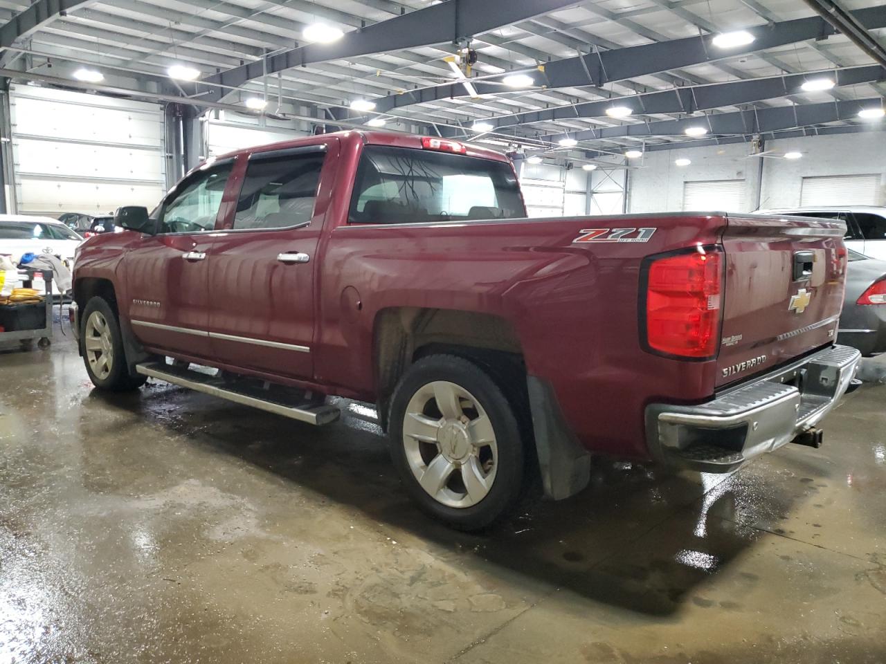 2014 Chevrolet Silverado K1500 Ltz Maroon vin: 3GCUKSEC6EG369135