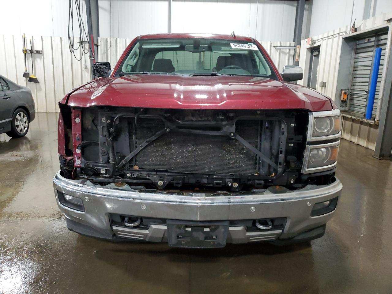 2014 Chevrolet Silverado K1500 Ltz Maroon vin: 3GCUKSEC6EG369135