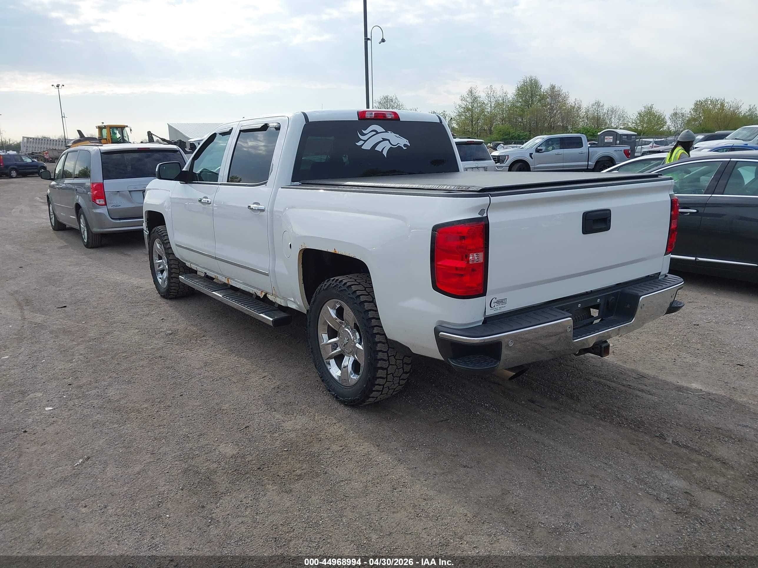 2014 Chevrolet Silverado 1500 1lz Белый vin: 3GCUKSEC6EG378045