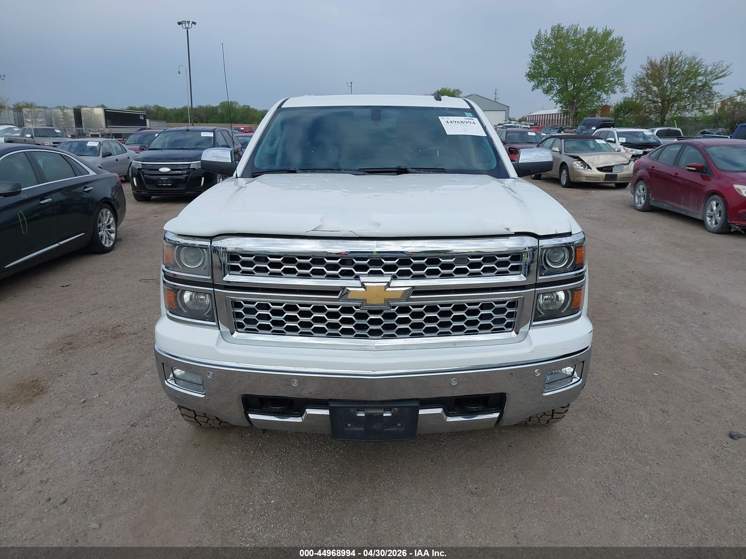 2014 Chevrolet Silverado 1500 1lz Белый vin: 3GCUKSEC6EG378045