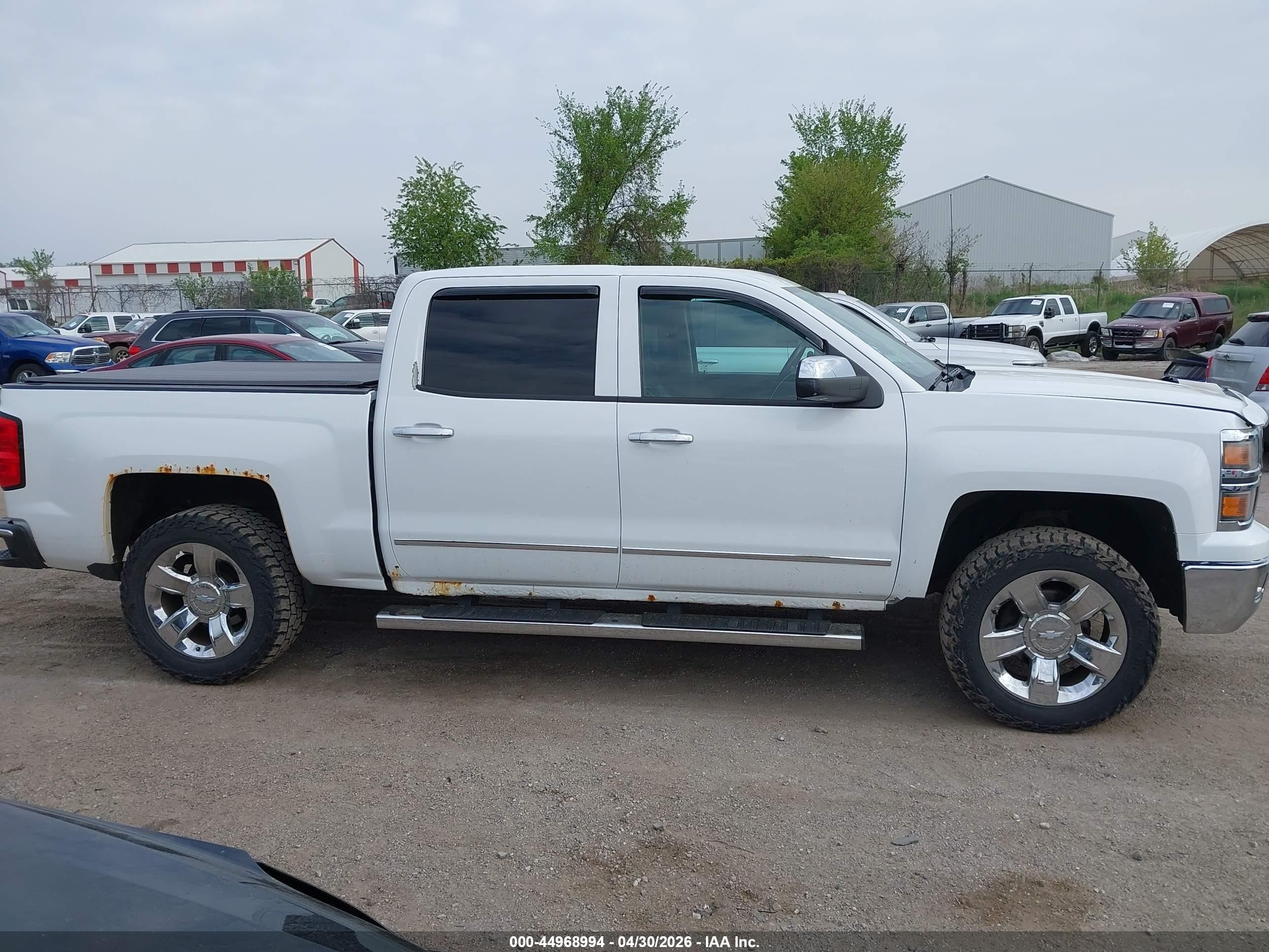 2014 Chevrolet Silverado 1500 1lz Белый vin: 3GCUKSEC6EG378045