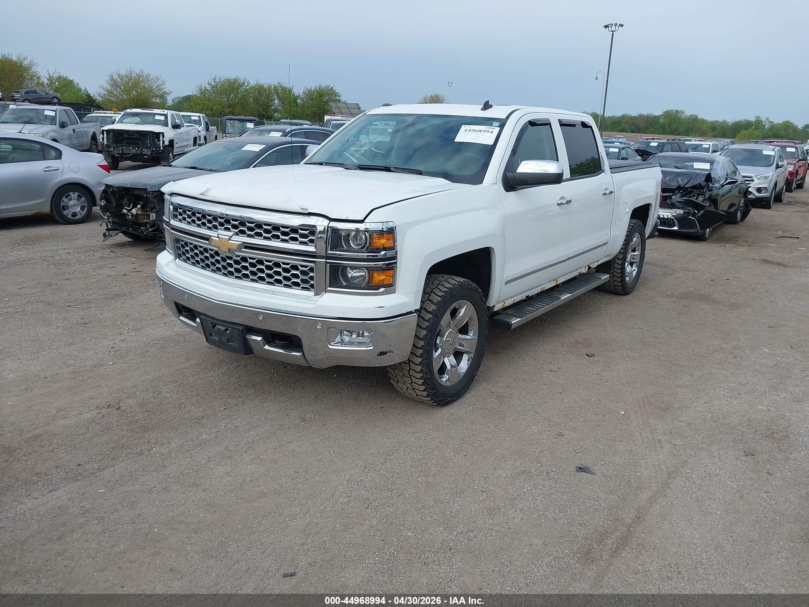 2014 Chevrolet Silverado 1500 1lz Белый vin: 3GCUKSEC6EG378045