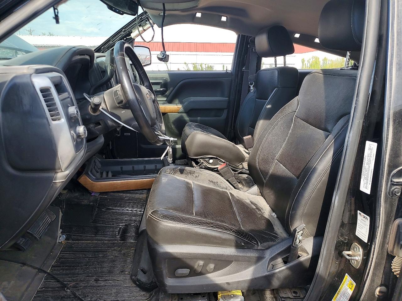 2014 Chevrolet Silverado K1500 Ltz Black vin: 3GCUKSEC6EG459773