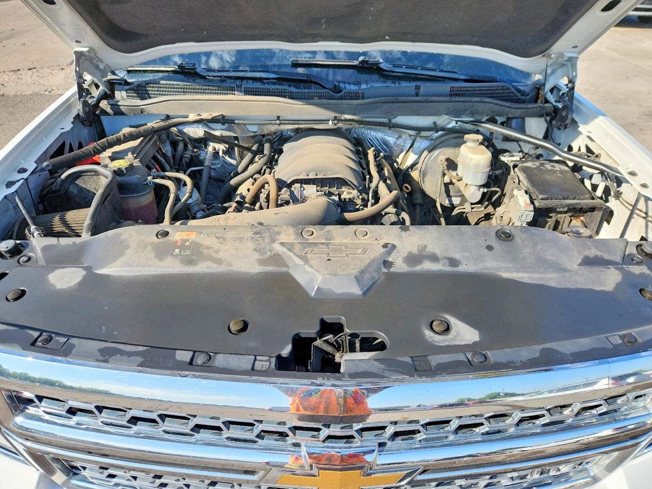 2014 Chevrolet Silverado K1500 Ltz White vin: 3GCUKSEC6EG535167