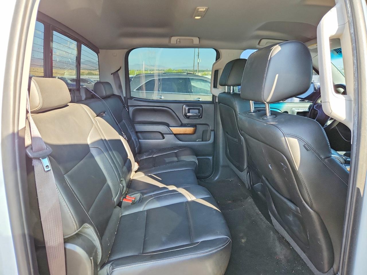 2014 Chevrolet Silverado K1500 Ltz White vin: 3GCUKSEC6EG535167