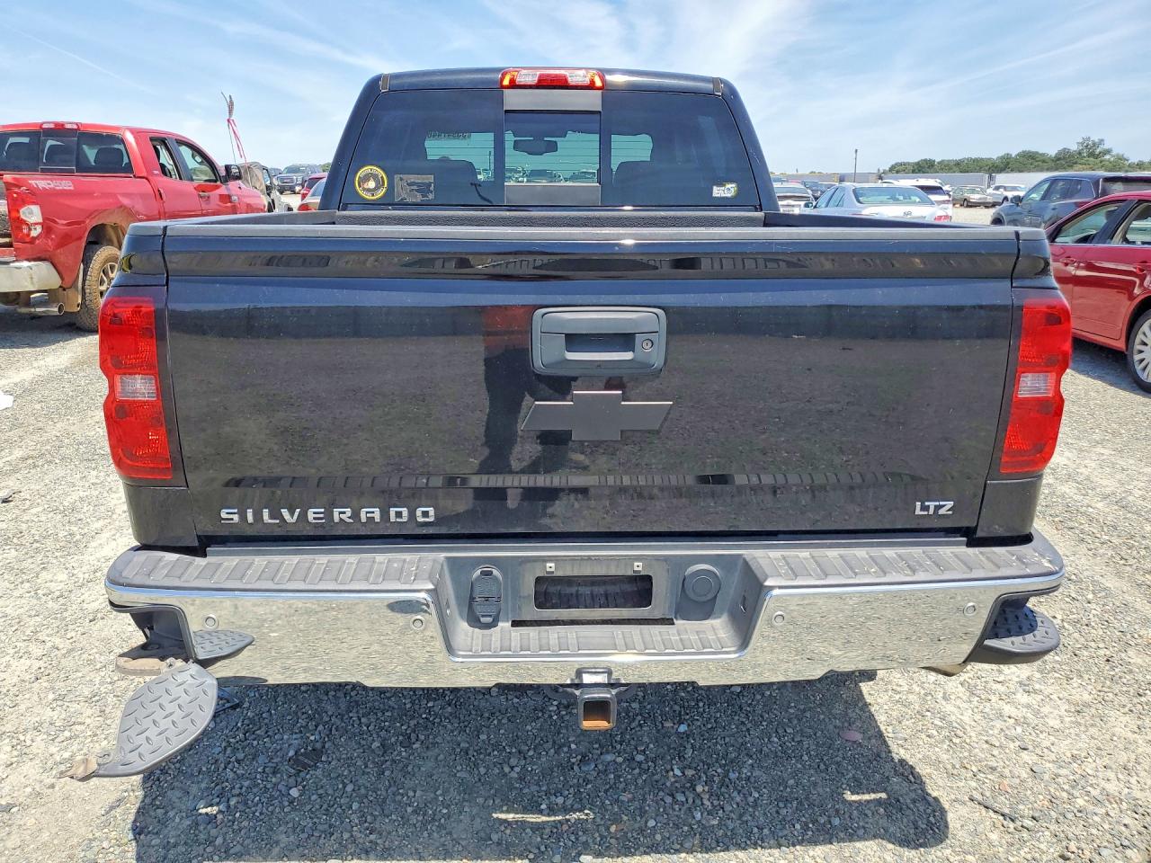 2015 Chevrolet Silverado K1500 Ltz Black vin: 3GCUKSEC6FG137524