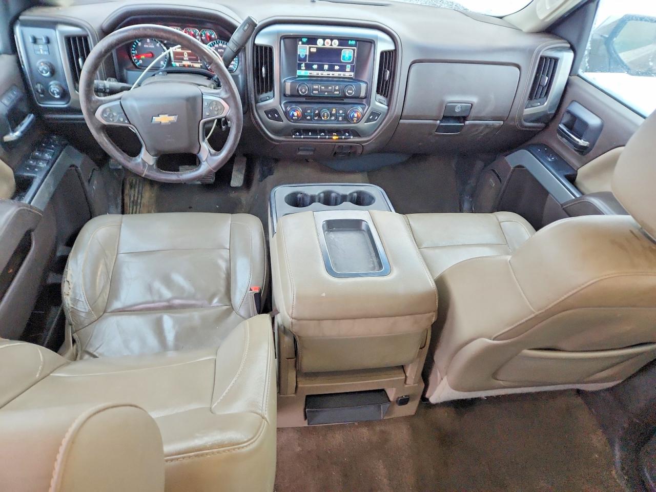2015 Chevrolet 1500 Brown vin: 3GCUKSEC6FG237753
