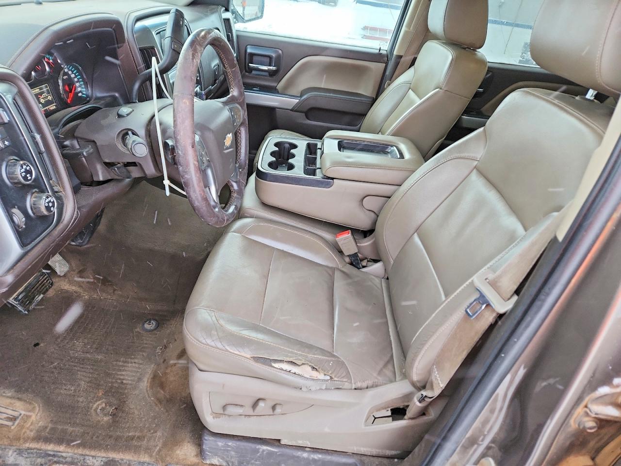 2015 Chevrolet 1500 Brown vin: 3GCUKSEC6FG237753