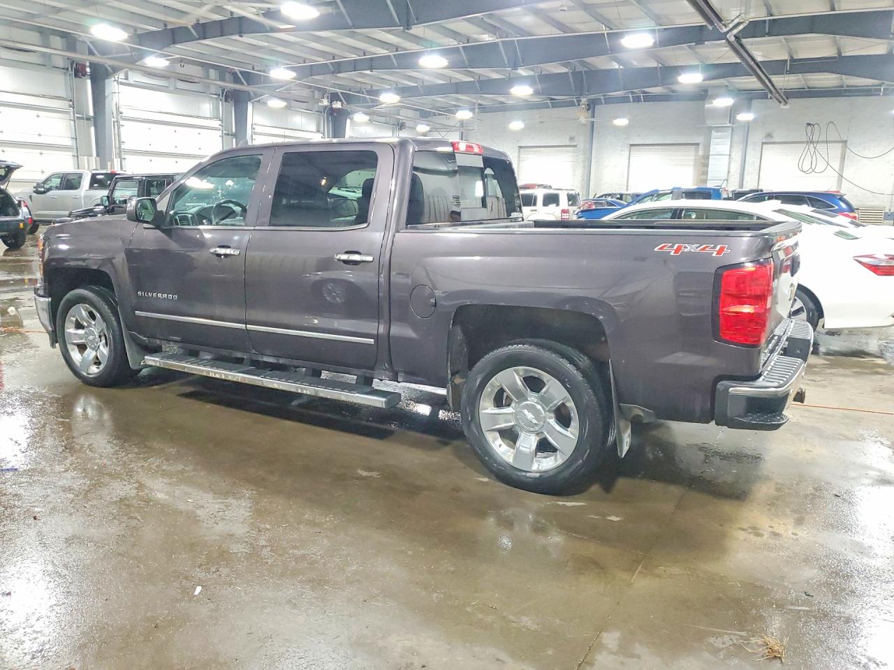 2015 Chevrolet Silverado K1500 Ltz Серый vin: 3GCUKSEC6FG275581