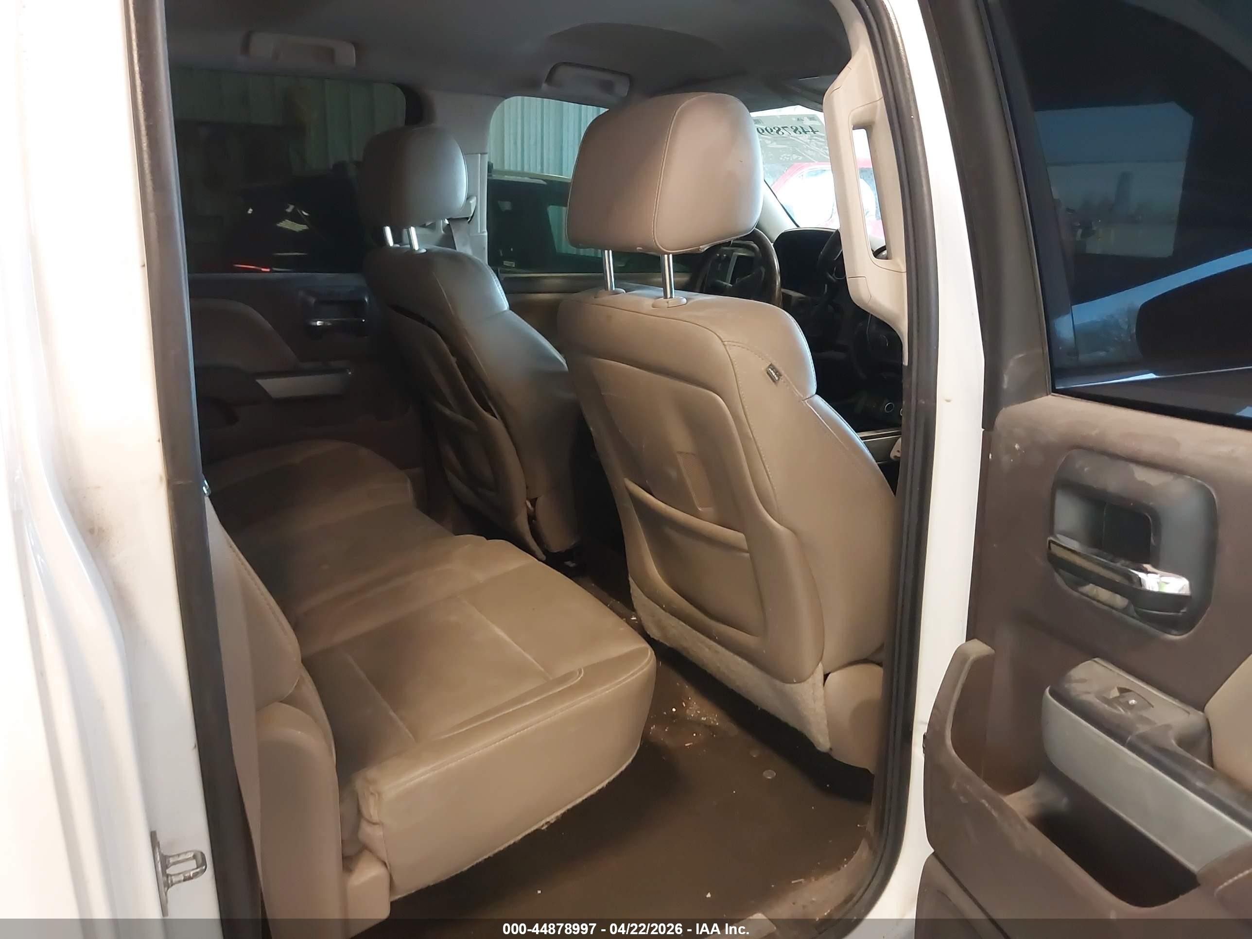 2015 Chevrolet Silverado 1500 2lz White vin: 3GCUKSEC6FG336878