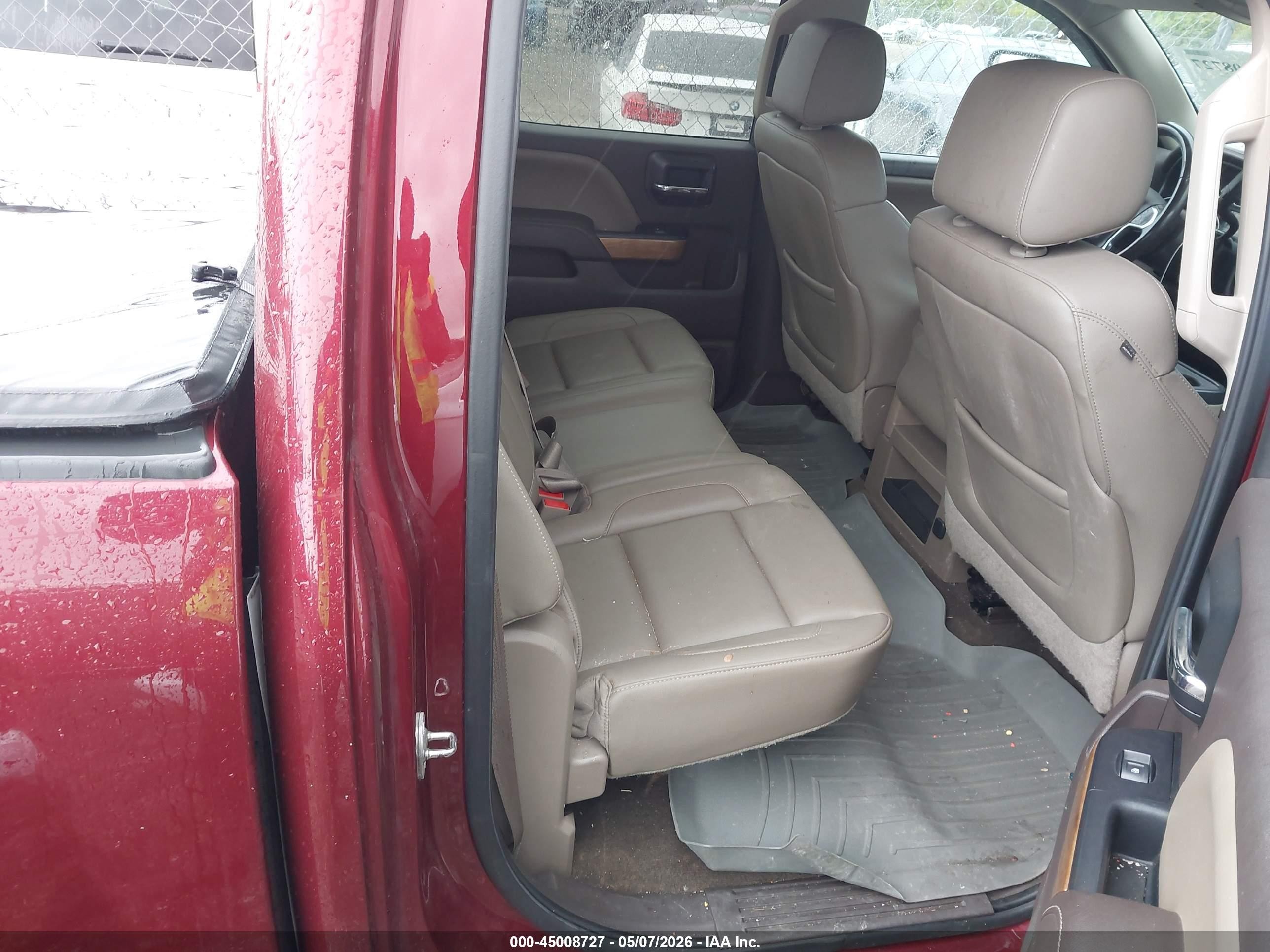 2015 Chevrolet Silverado 1500 1lz Maroon vin: 3GCUKSEC6FG367869