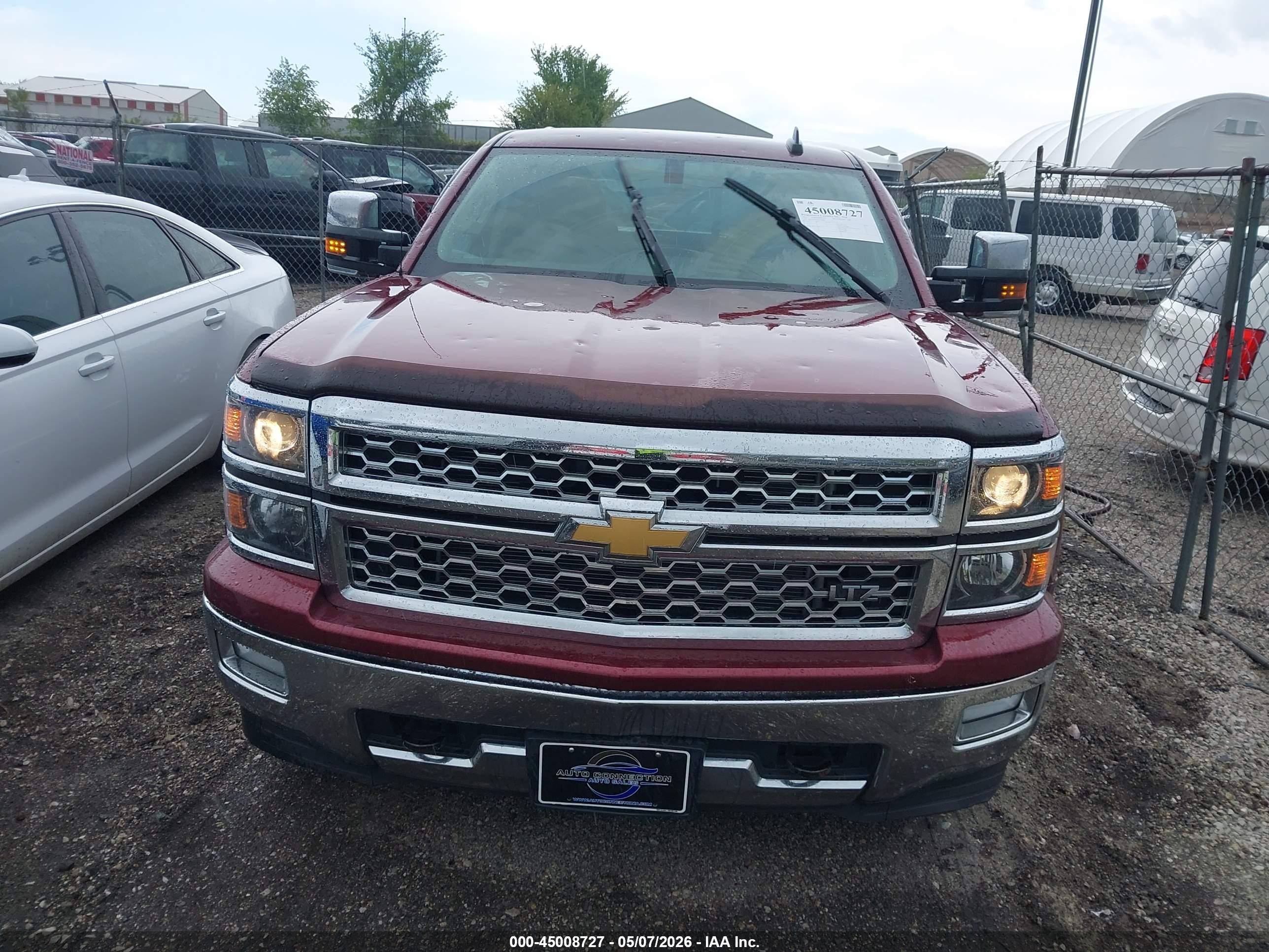2015 Chevrolet Silverado 1500 1lz Maroon vin: 3GCUKSEC6FG367869
