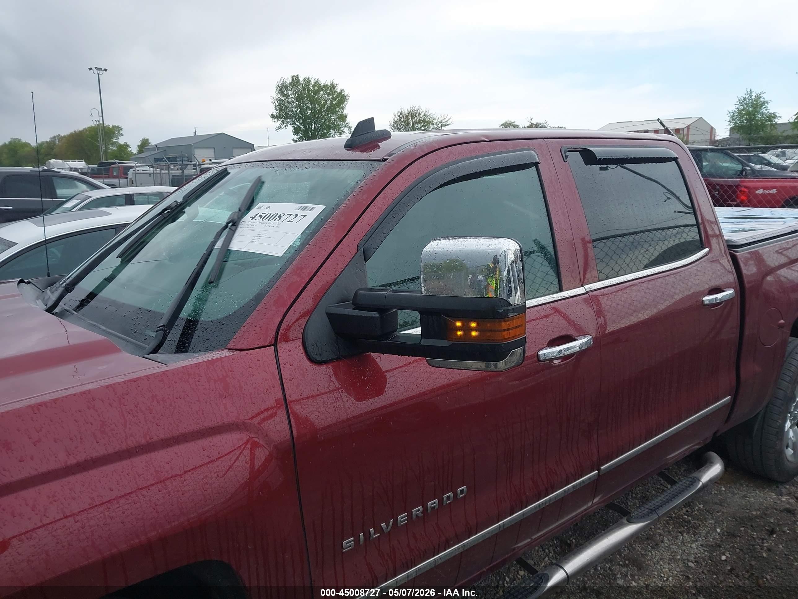 2015 Chevrolet Silverado 1500 1lz Maroon vin: 3GCUKSEC6FG367869