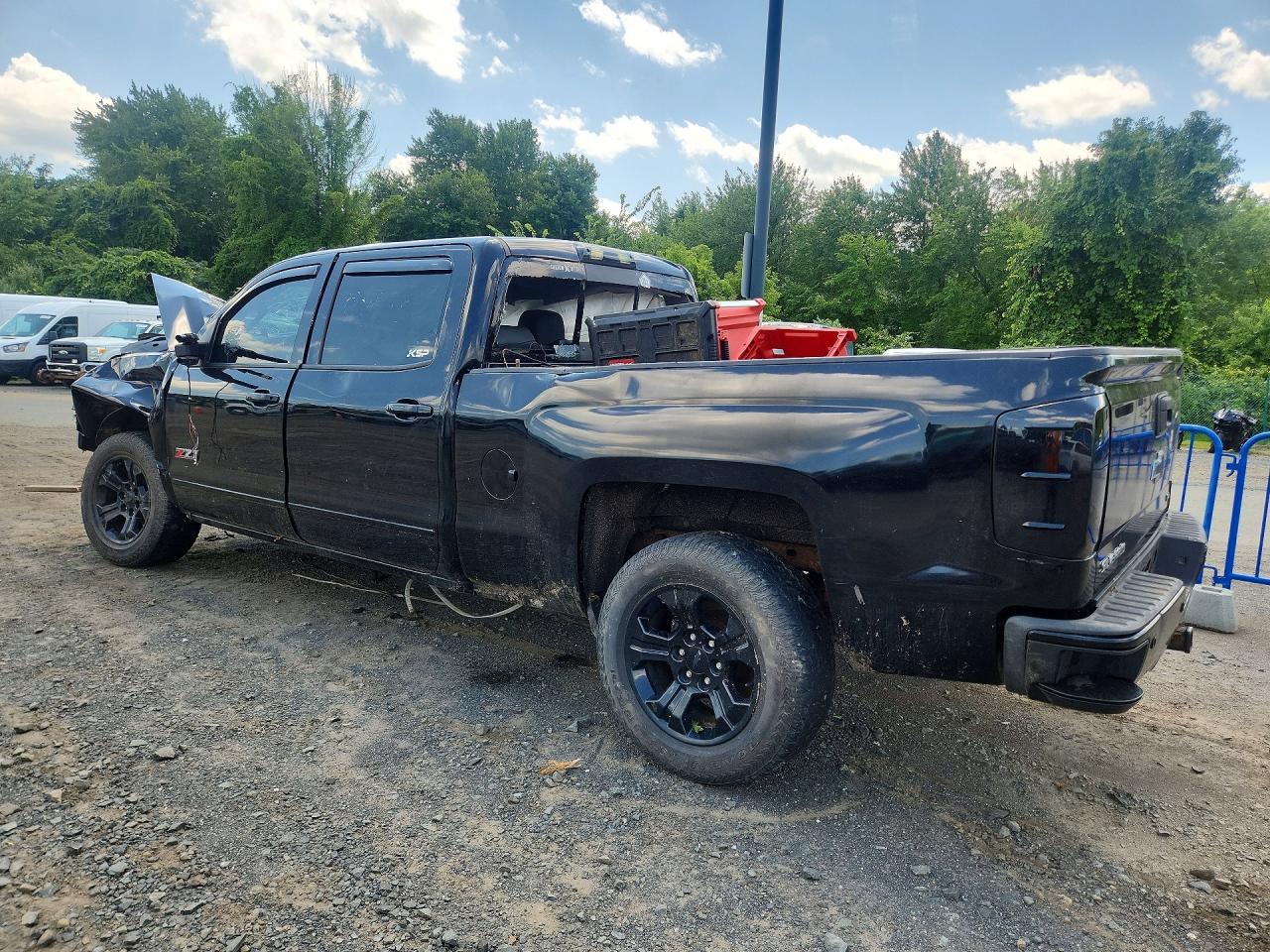 2015 Chevrolet Silverado K1500 Ltz Black vin: 3GCUKSEC6FG424135