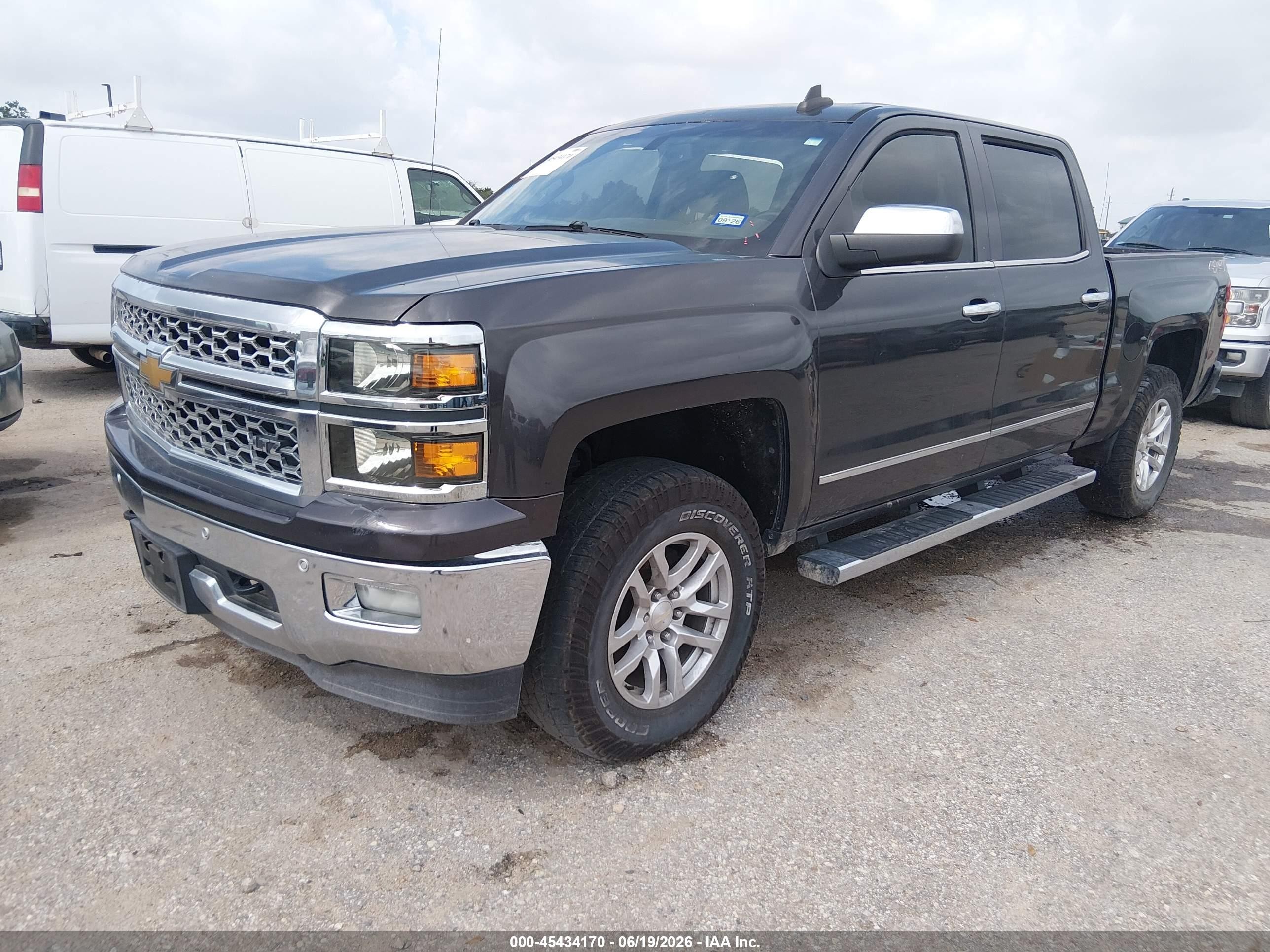 2015 Chevrolet Silverado 1500 1lz Gray vin: 3GCUKSEC6FG428217