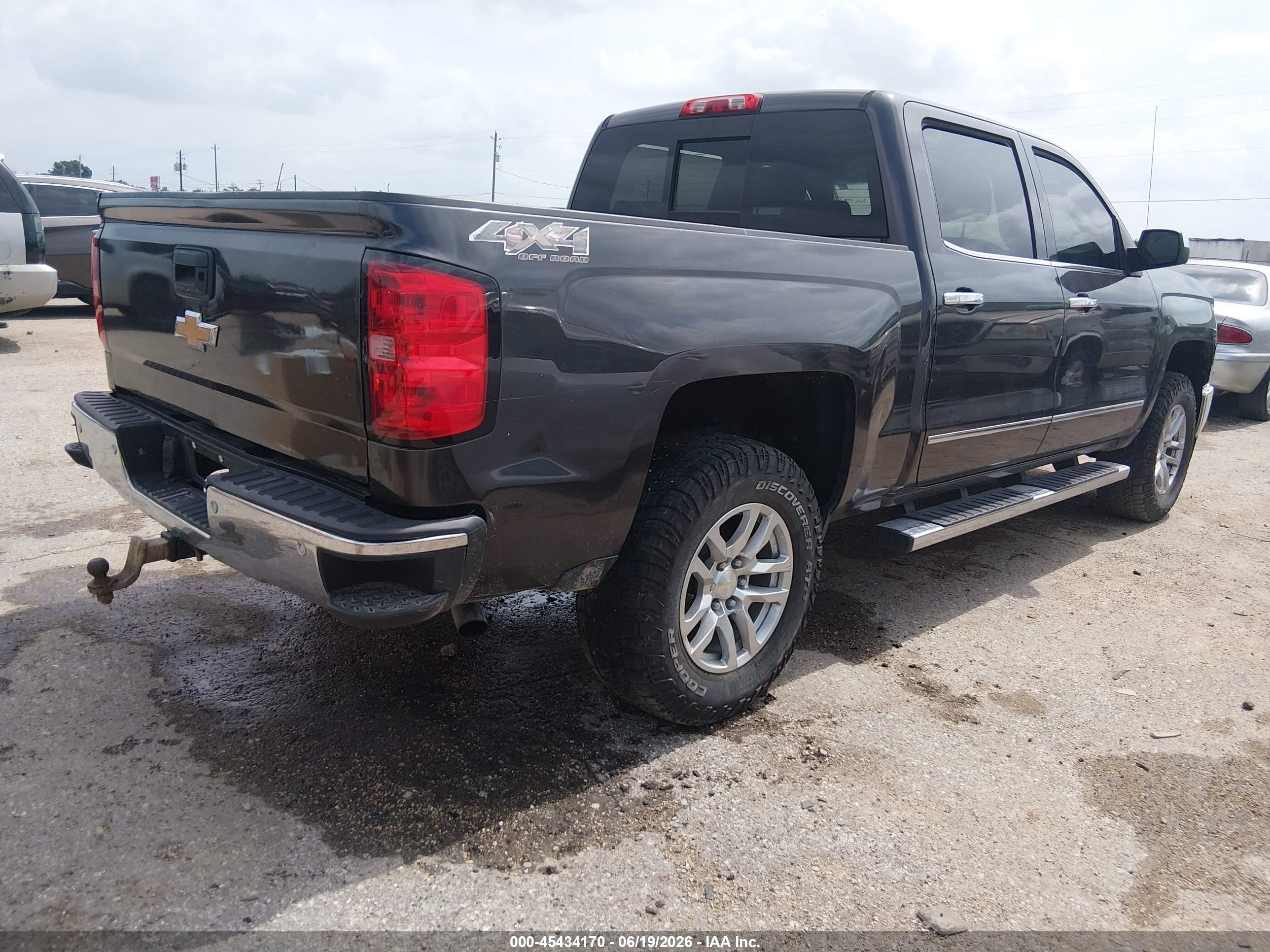 2015 Chevrolet Silverado 1500 1lz Gray vin: 3GCUKSEC6FG428217