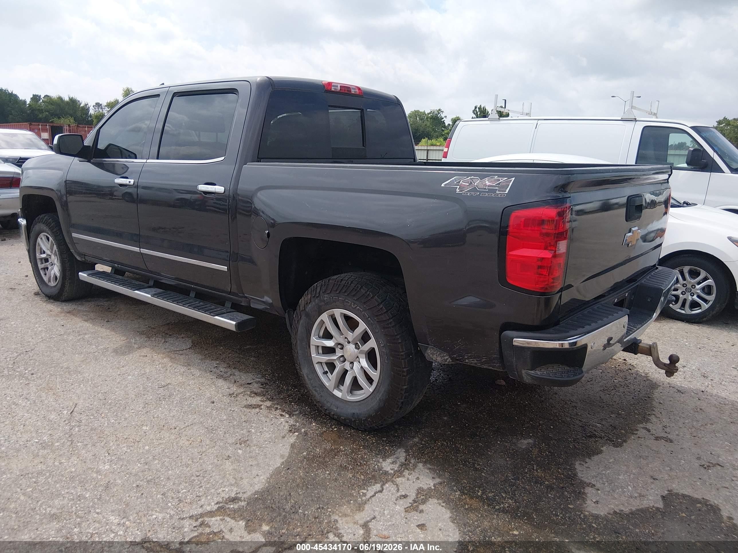 2015 Chevrolet Silverado 1500 1lz Gray vin: 3GCUKSEC6FG428217