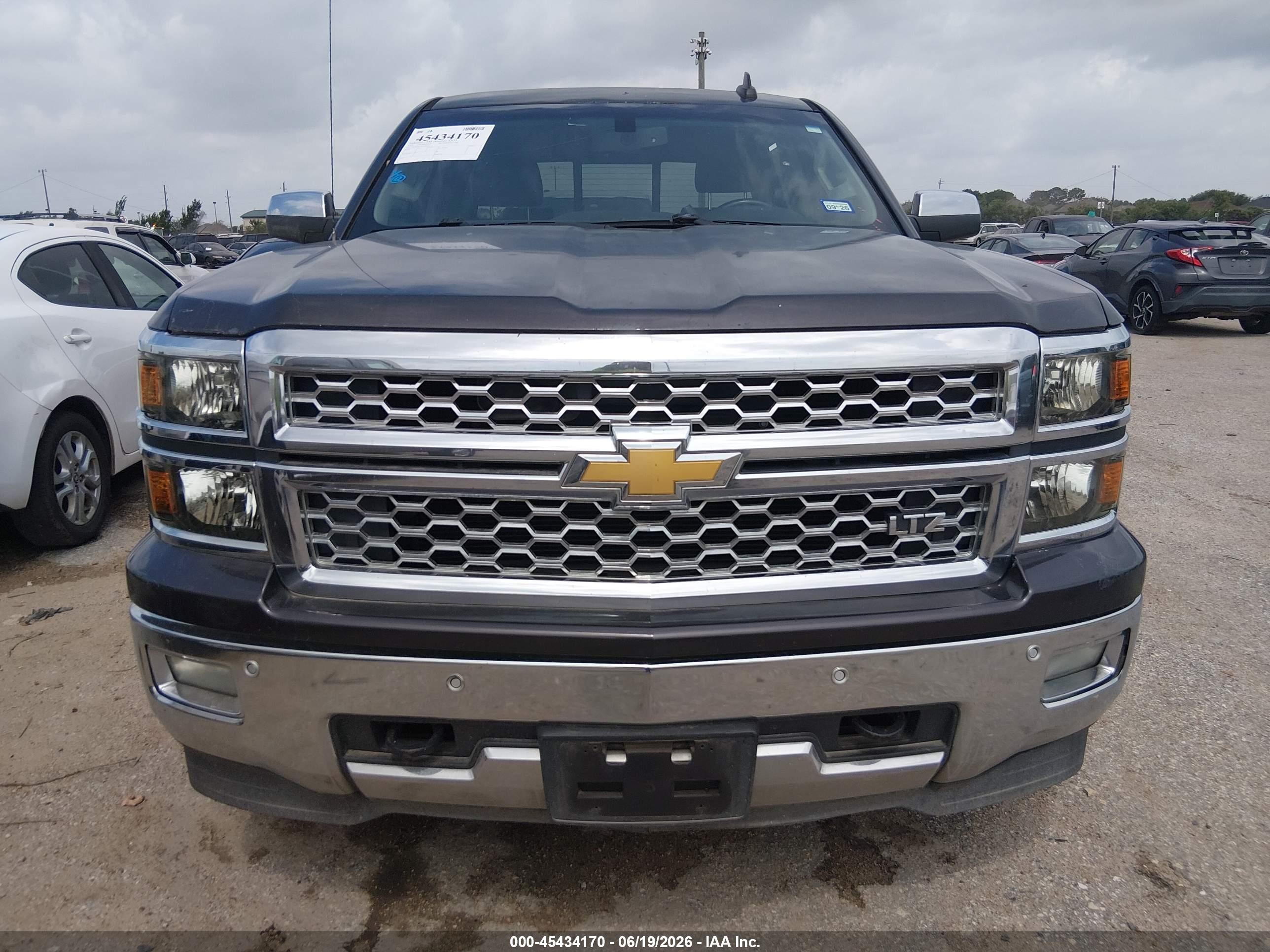 2015 Chevrolet Silverado 1500 1lz Gray vin: 3GCUKSEC6FG428217
