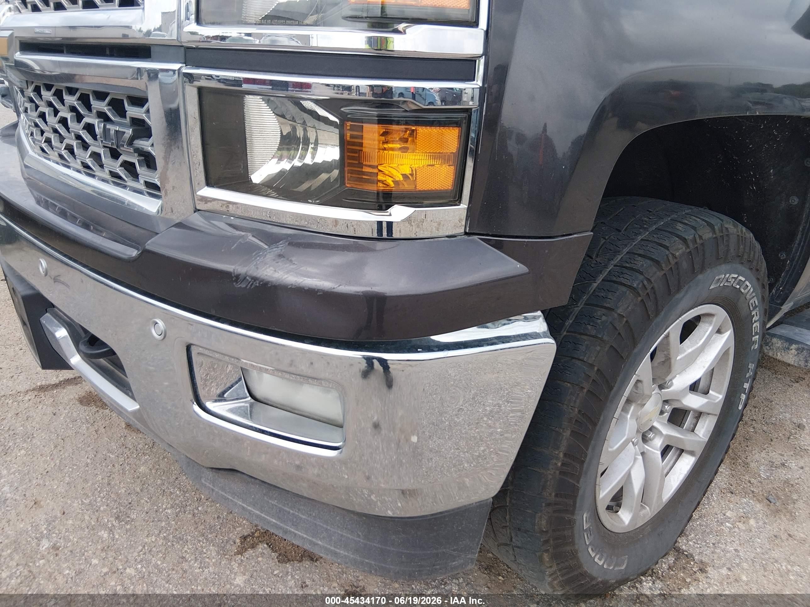 2015 Chevrolet Silverado 1500 1lz Gray vin: 3GCUKSEC6FG428217