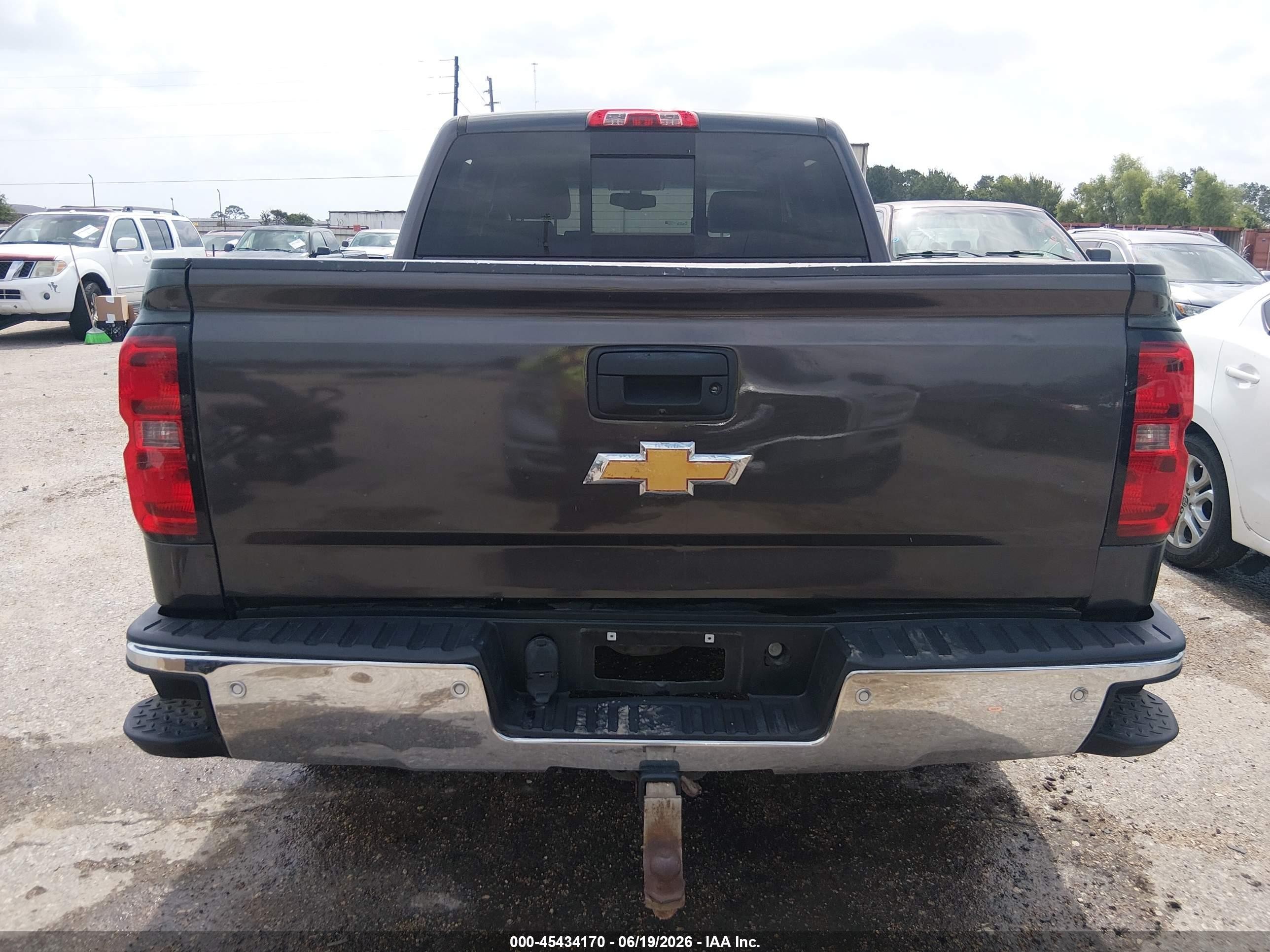 2015 Chevrolet Silverado 1500 1lz Gray vin: 3GCUKSEC6FG428217