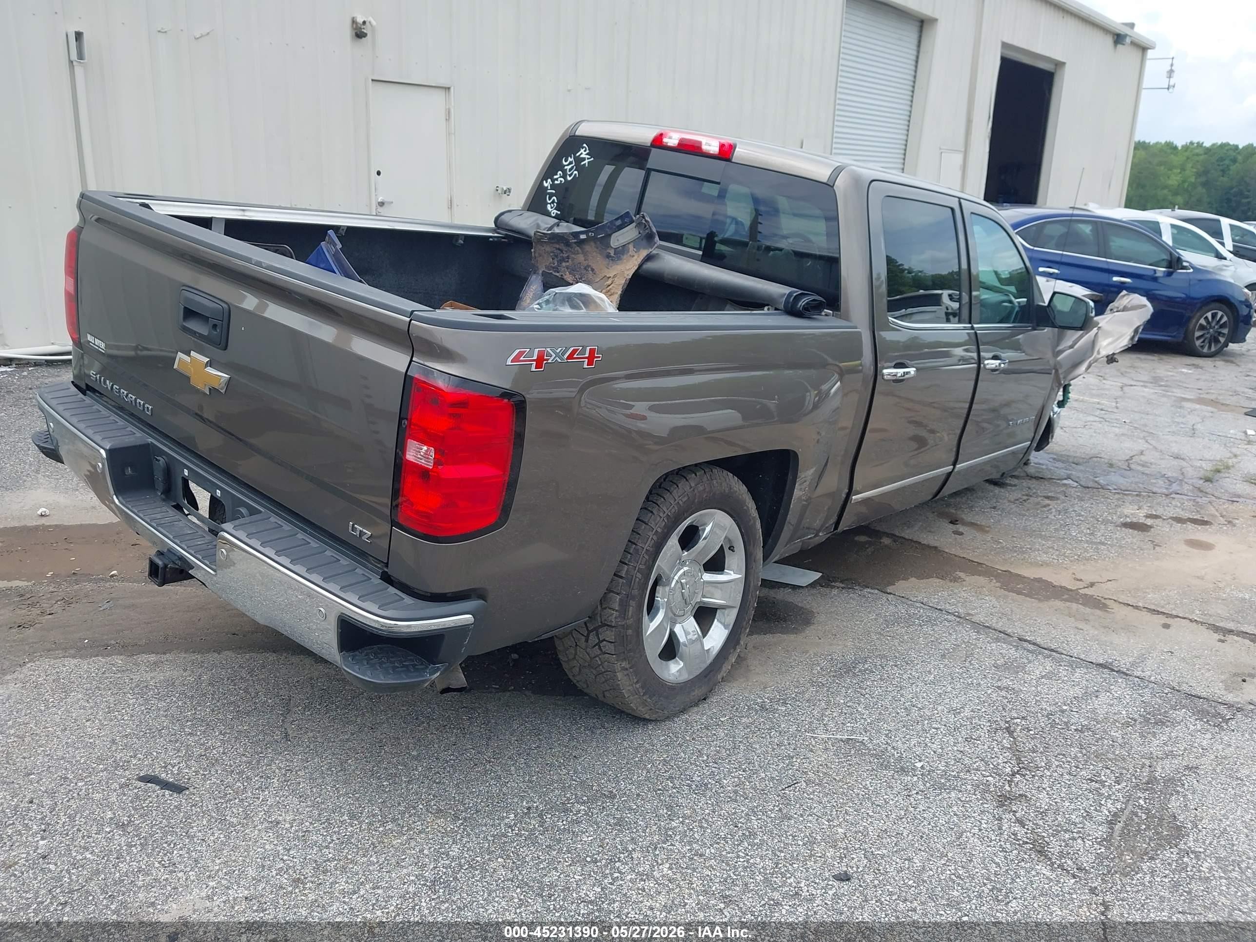 2015 Chevrolet Silverado 1500 1lz Brown vin: 3GCUKSEC6FG513705