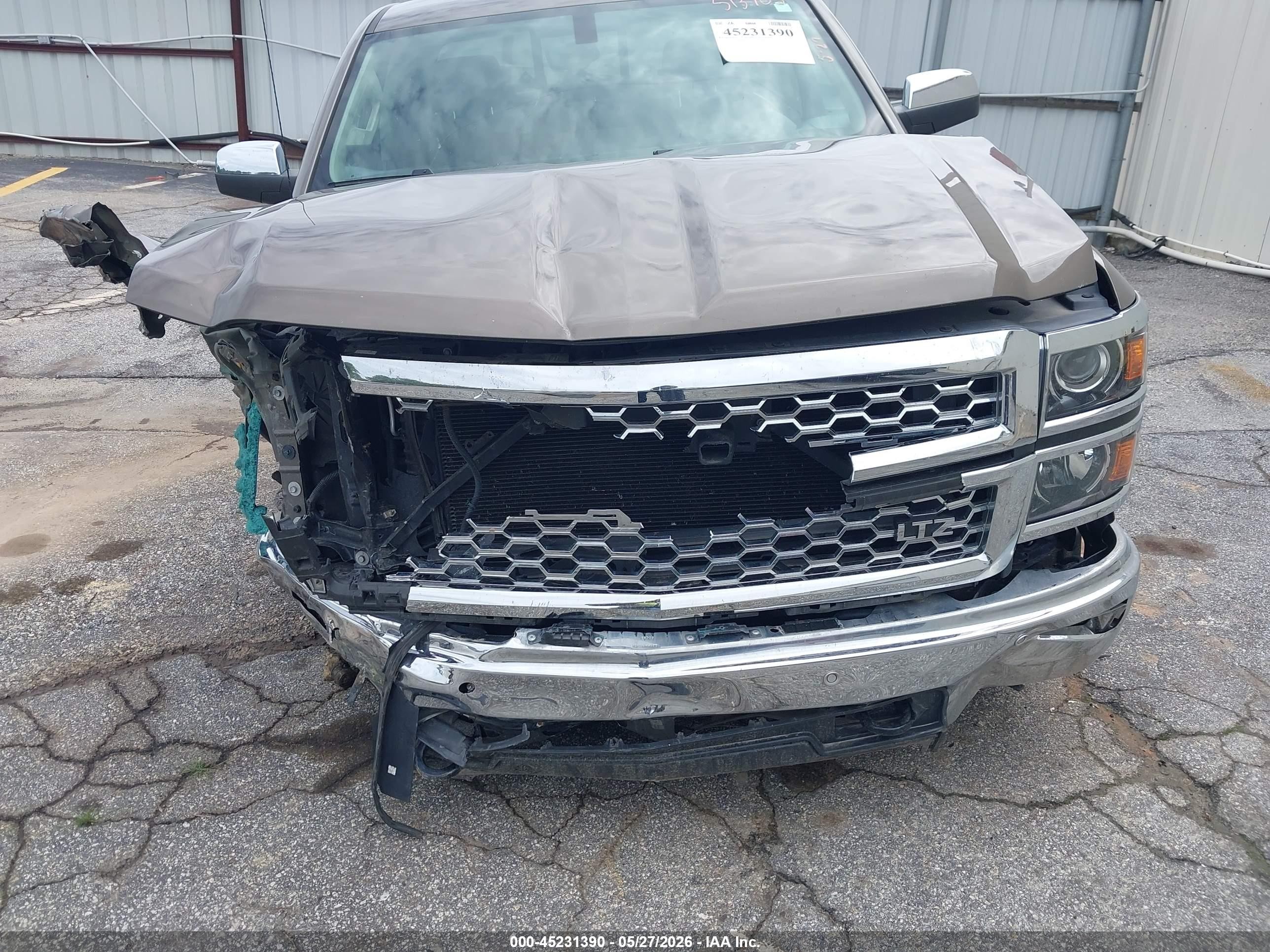 2015 Chevrolet Silverado 1500 1lz Brown vin: 3GCUKSEC6FG513705