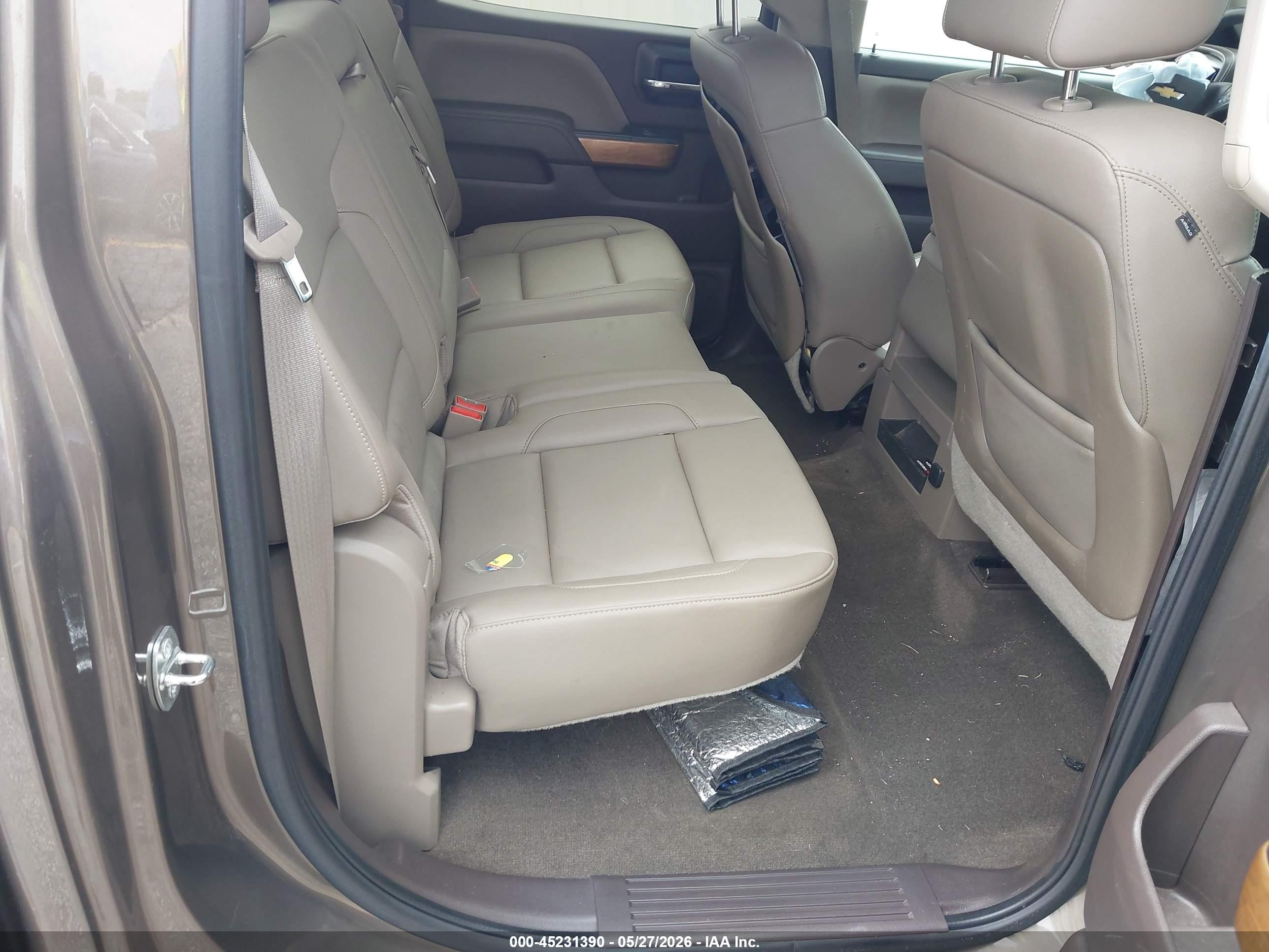 2015 Chevrolet Silverado 1500 1lz Brown vin: 3GCUKSEC6FG513705