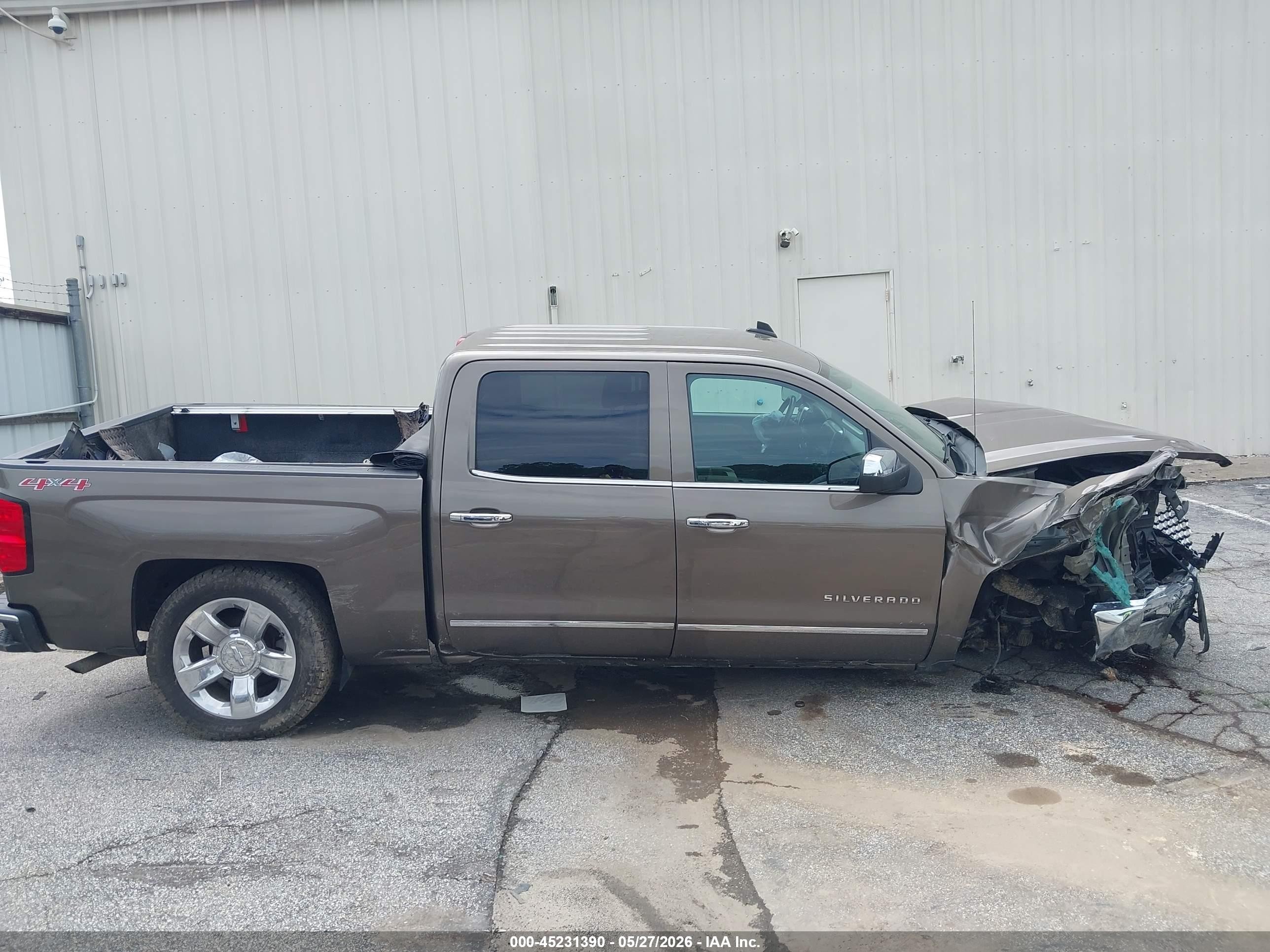 2015 Chevrolet Silverado 1500 1lz Brown vin: 3GCUKSEC6FG513705