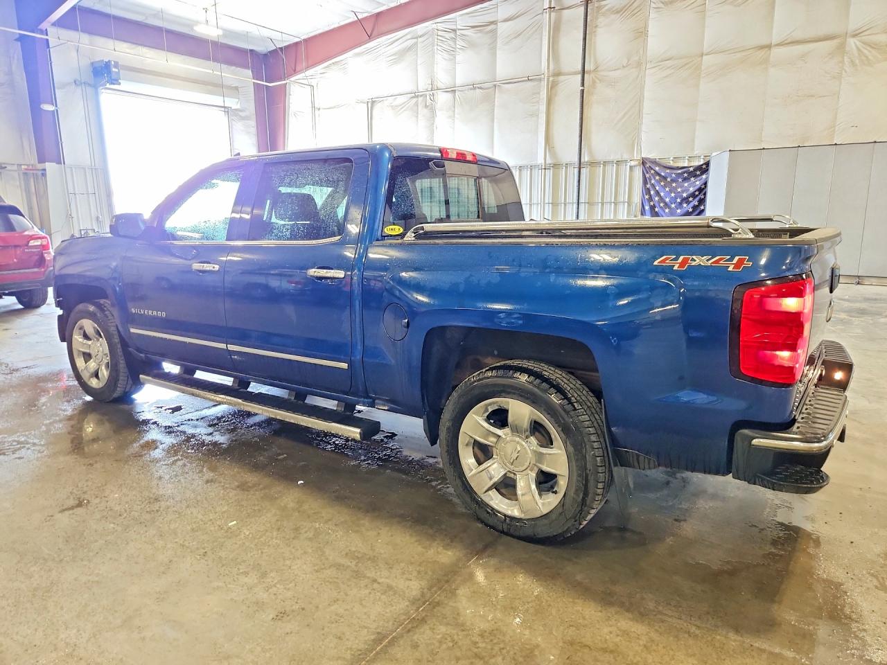 2015 Chevrolet Silverado K1500 Ltz Blue vin: 3GCUKSEC6FG536174