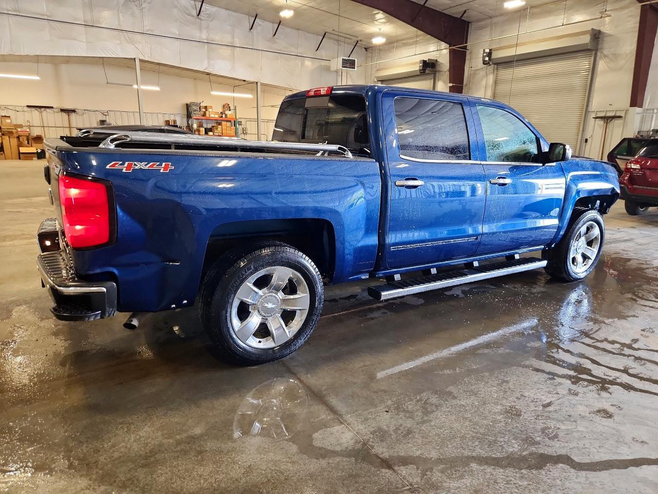 2015 Chevrolet Silverado K1500 Ltz Blue vin: 3GCUKSEC6FG536174