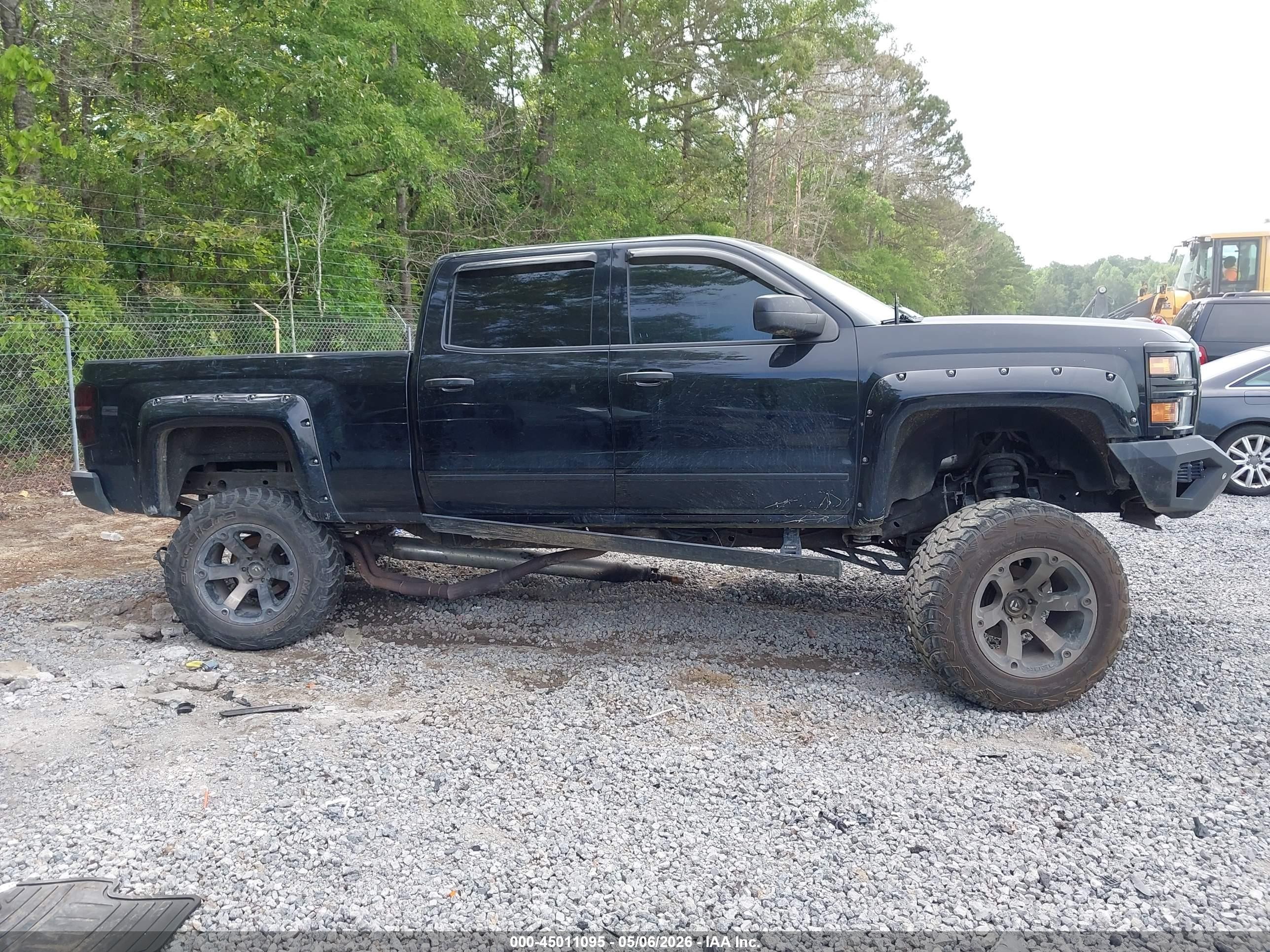 2014 Chevrolet Silverado 1500 2lz Black vin: 3GCUKSEC7EG160938