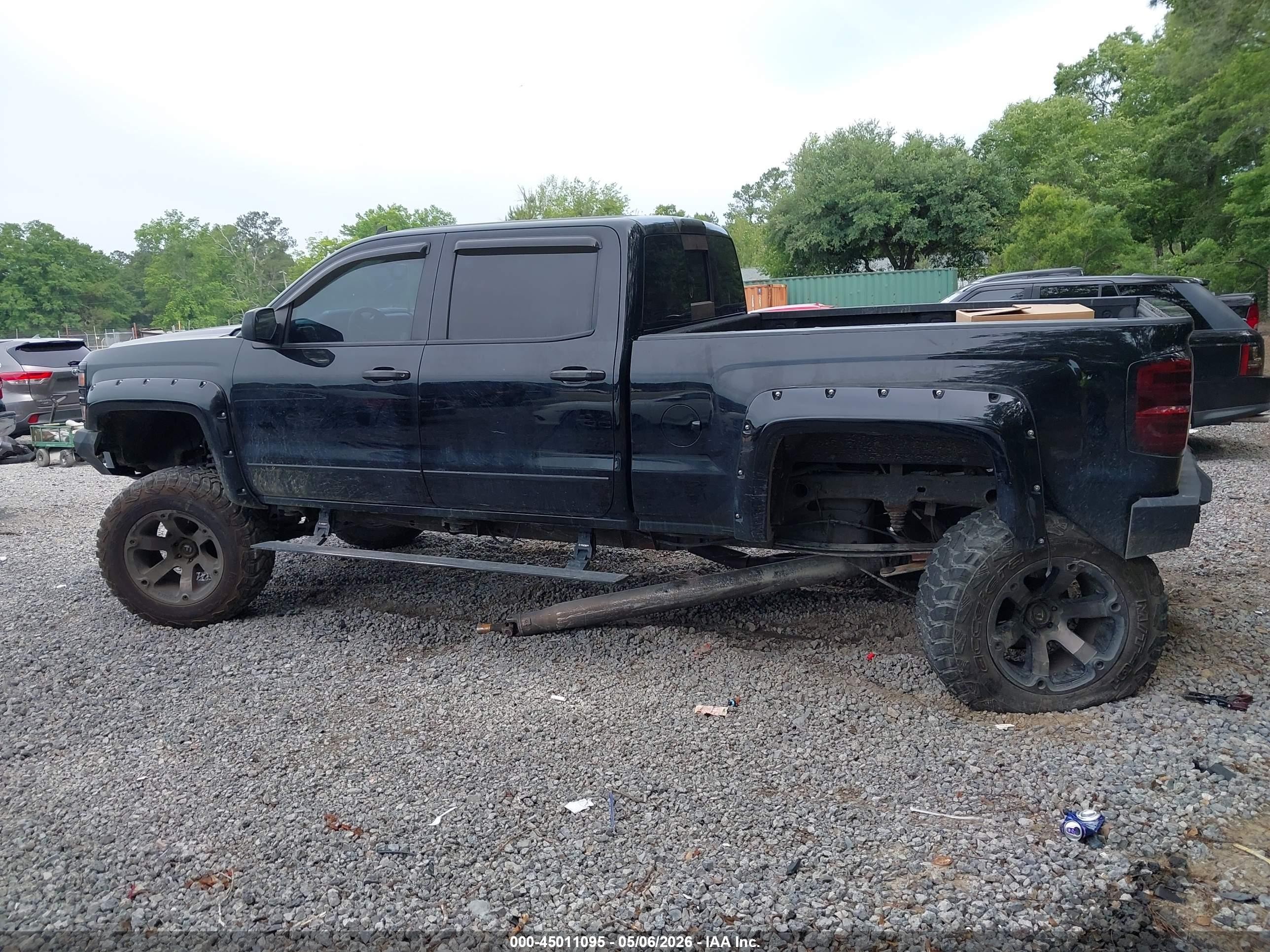 2014 Chevrolet Silverado 1500 2lz Black vin: 3GCUKSEC7EG160938